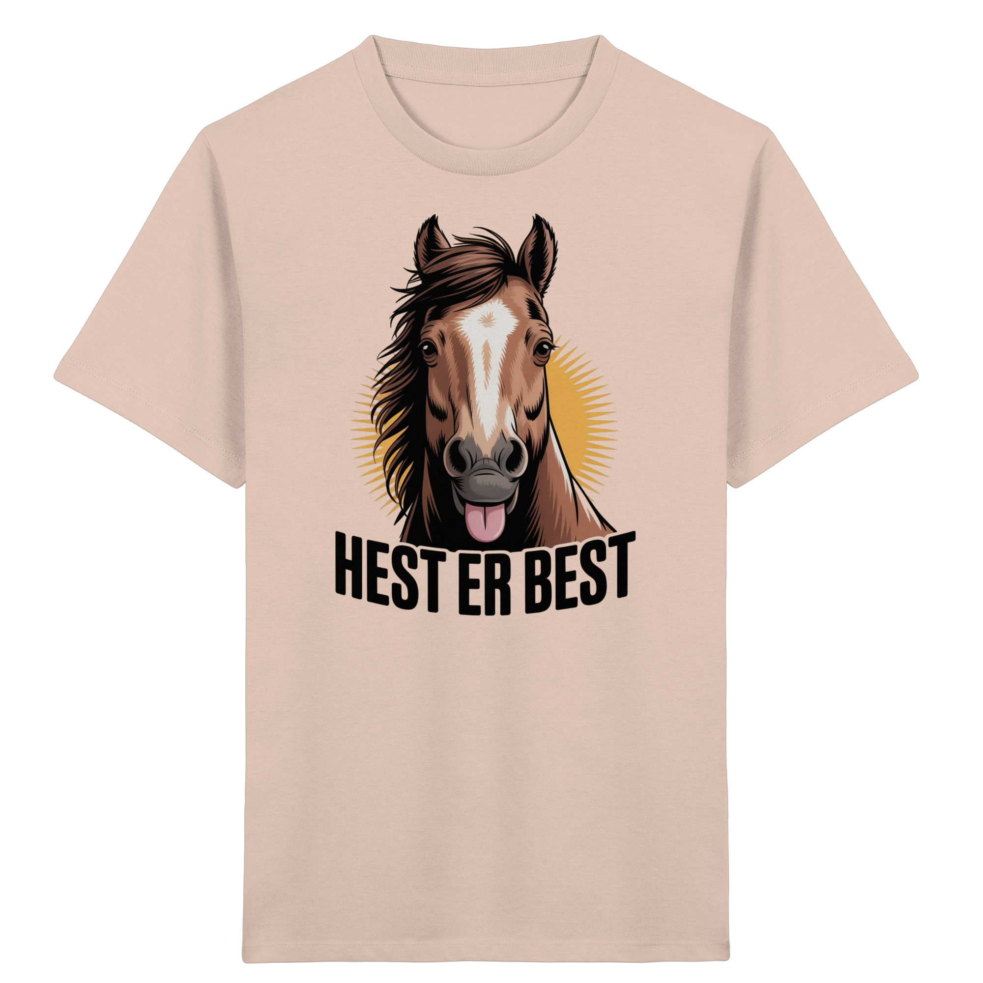 hest er best - Økologisk skjorte for barn 7