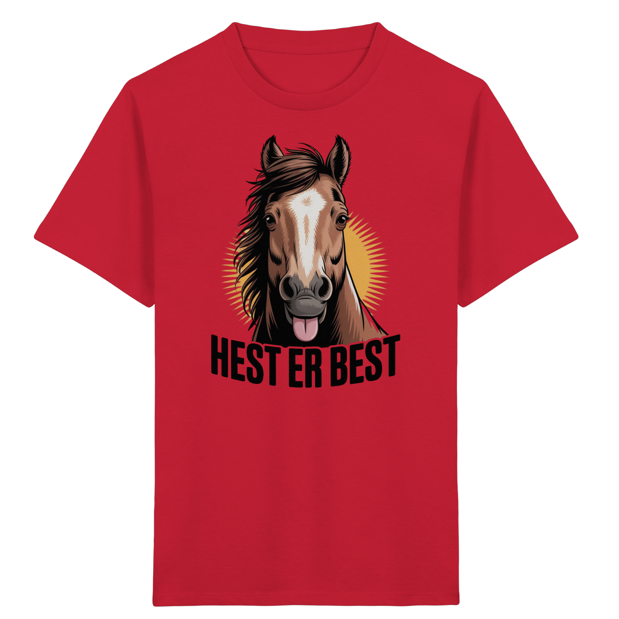 hest er best - Økologisk skjorte for barn 3