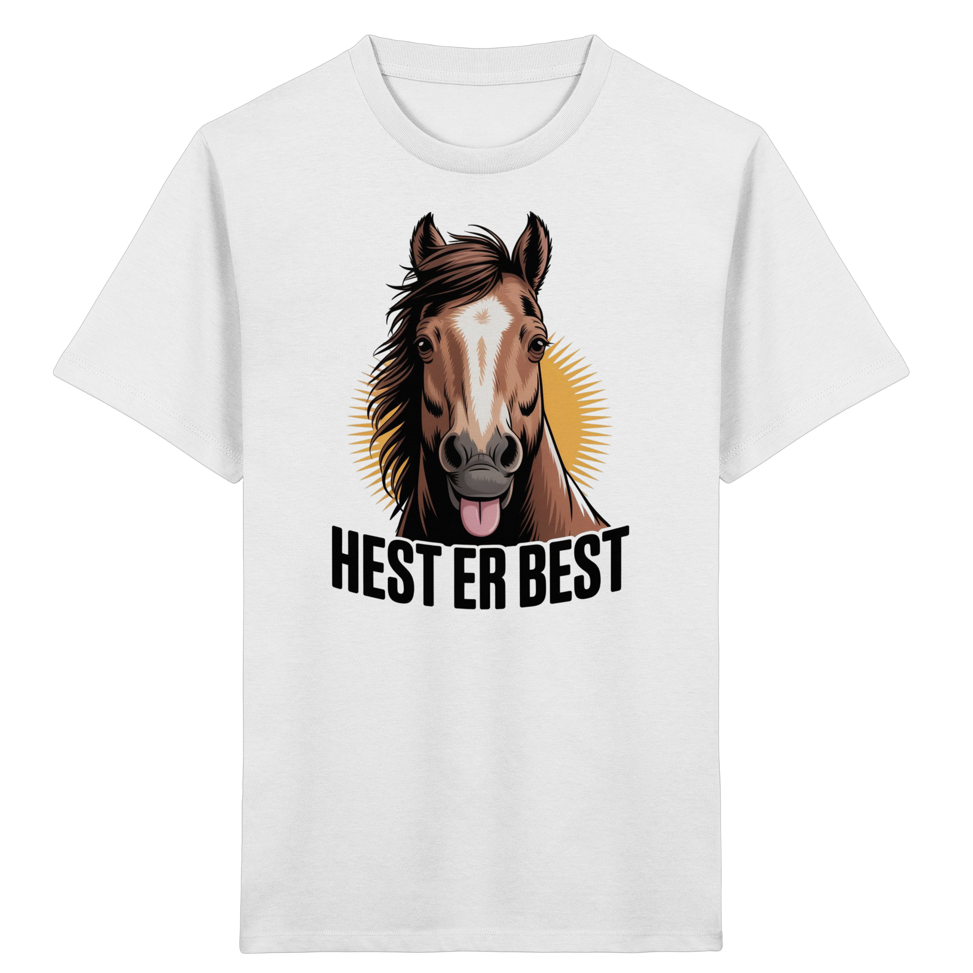 hest er best - Økologisk skjorte for barn 2