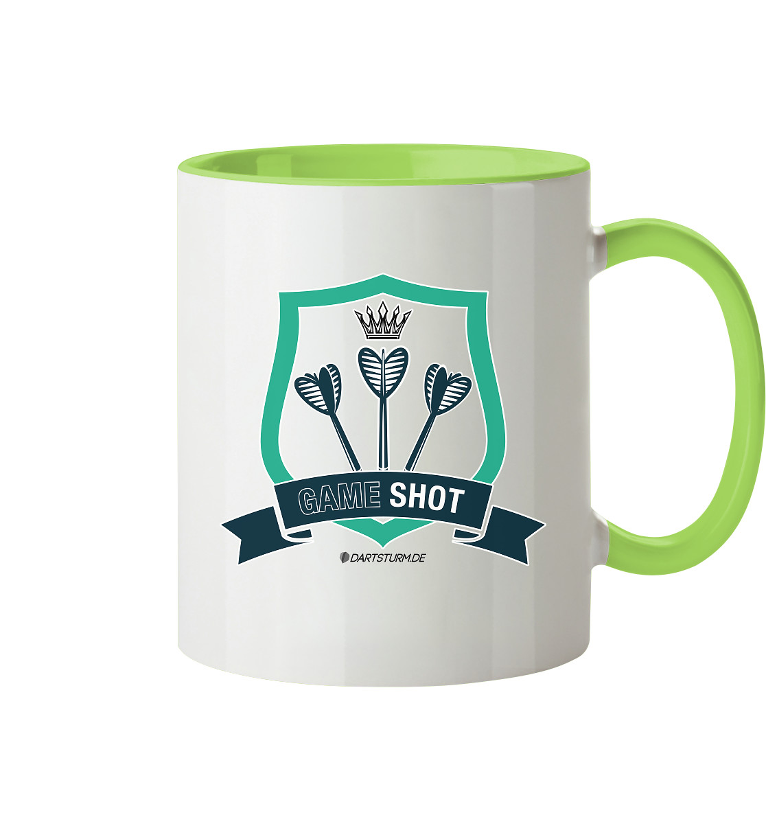 DartSturm.de - Game Shot - Tasse zweifarbig