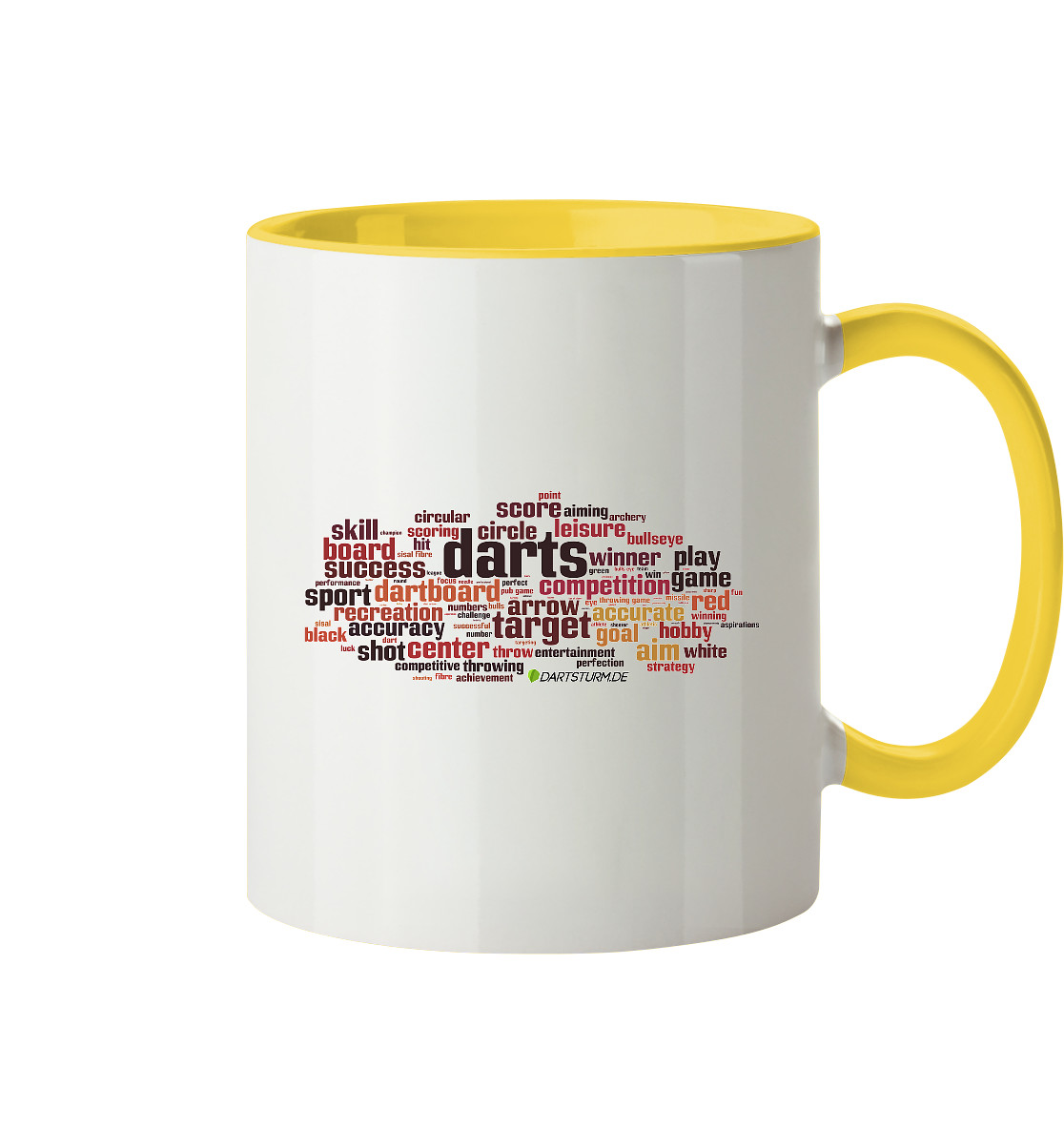 DartSturm.de - Дартсбегрифф - Тассе цвайфарбиг