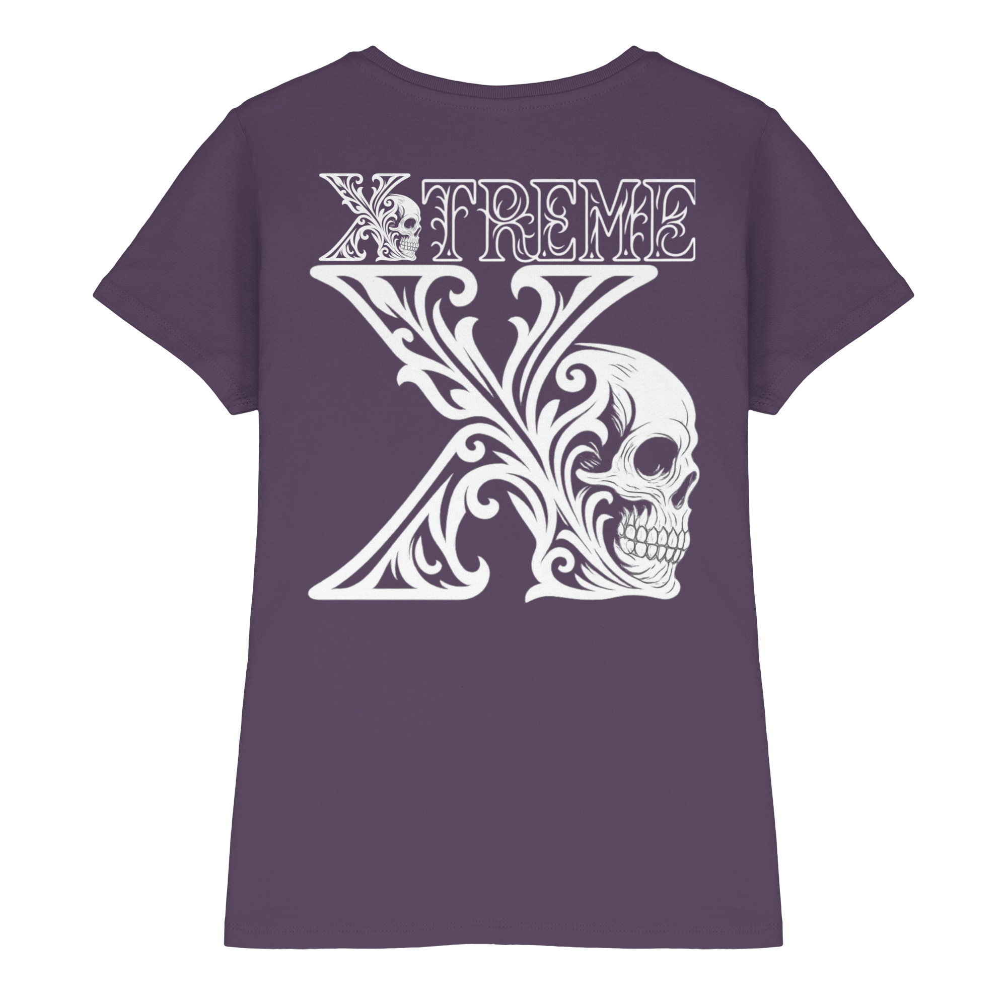 Ornament Damen T-Shirt – Xtreme Ornamental – Violett – XS