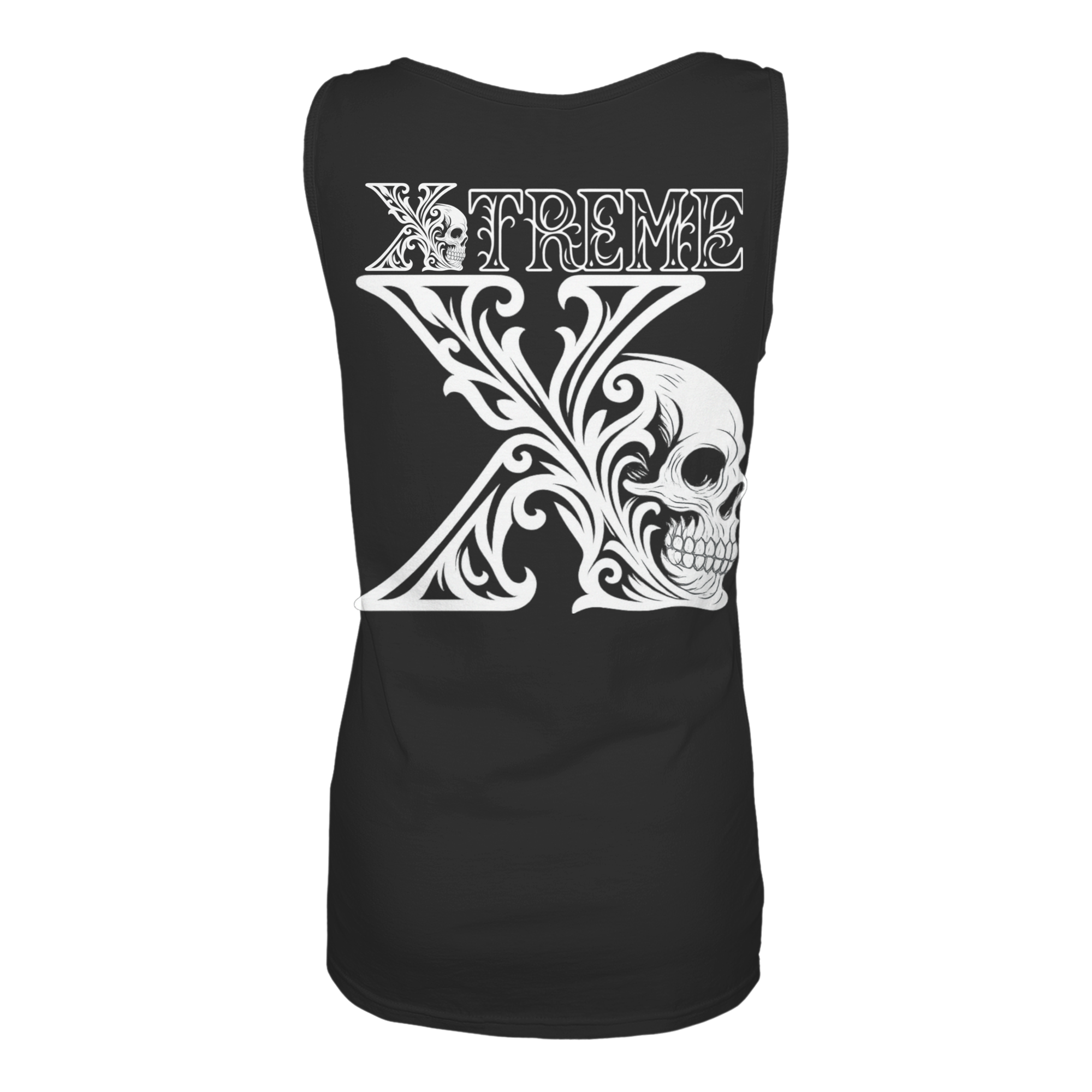 Ornament Damen Tanktop – Xtreme Ornamental – Schwarz – S