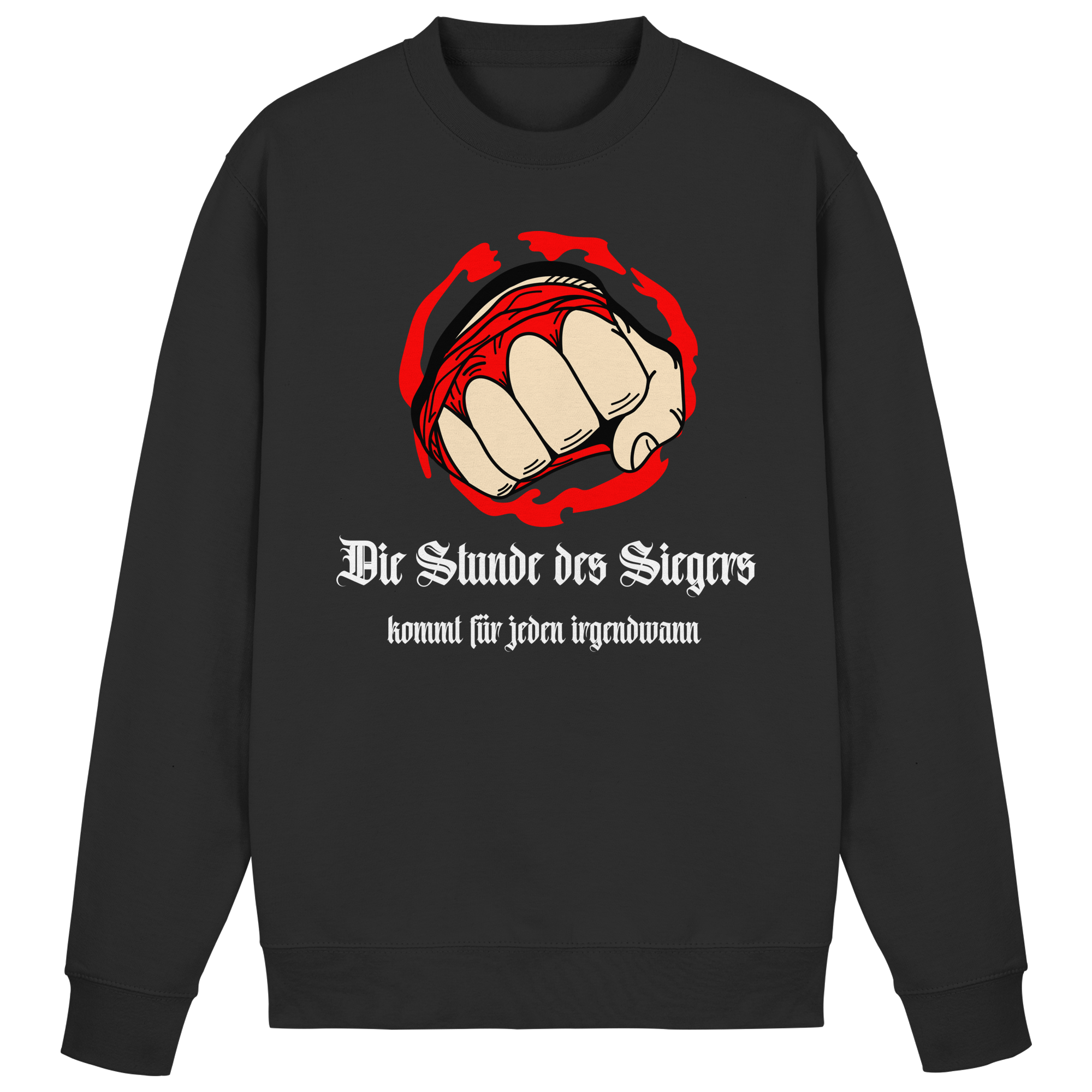 La hora del ganador - Puño - Sudadera | Böhse Tío Artes Marciales Gimnasio - Imagen 2 de 6