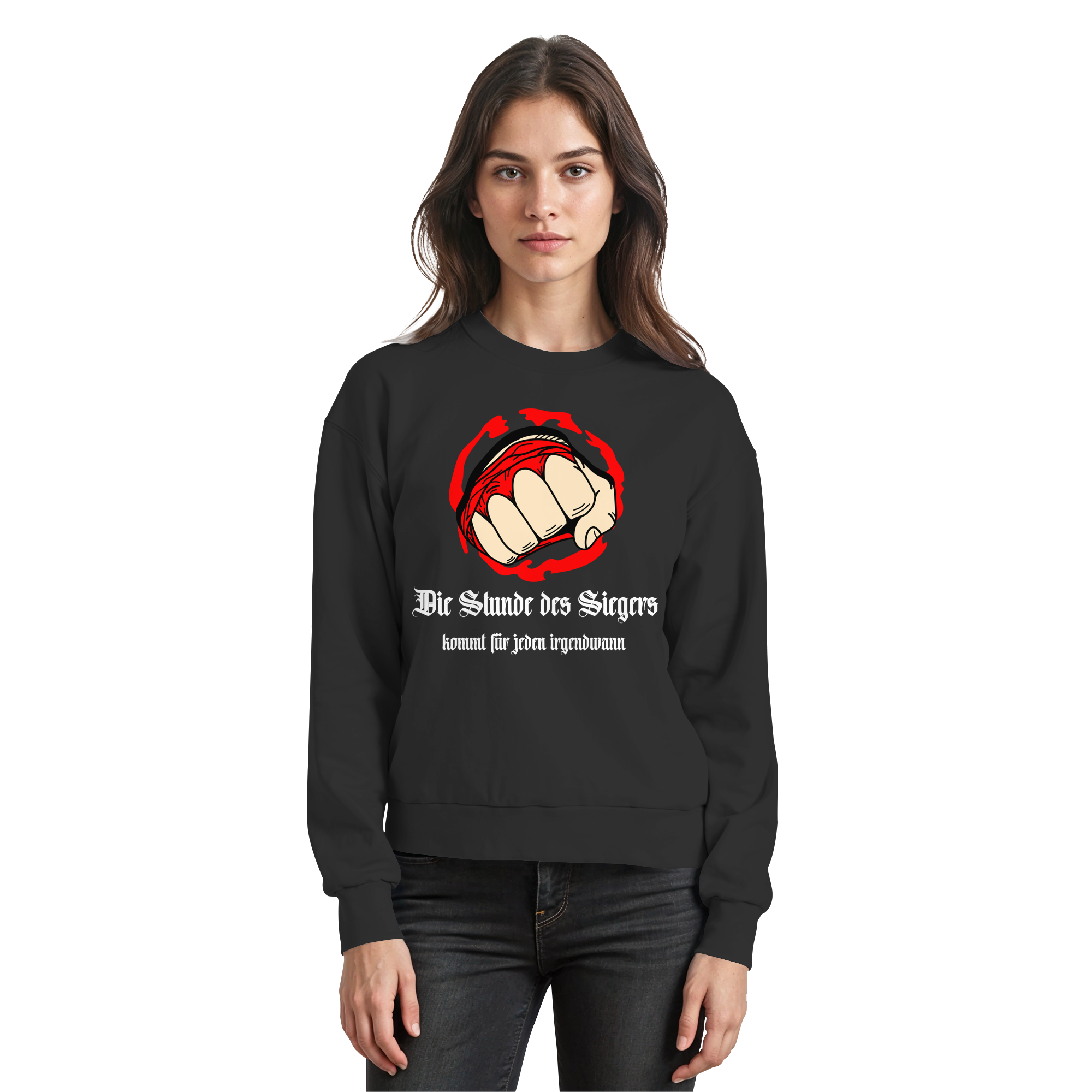 La hora del ganador - Puño - Sudadera | Böhse Tío Artes Marciales Gimnasio - Imagen 5 de 6