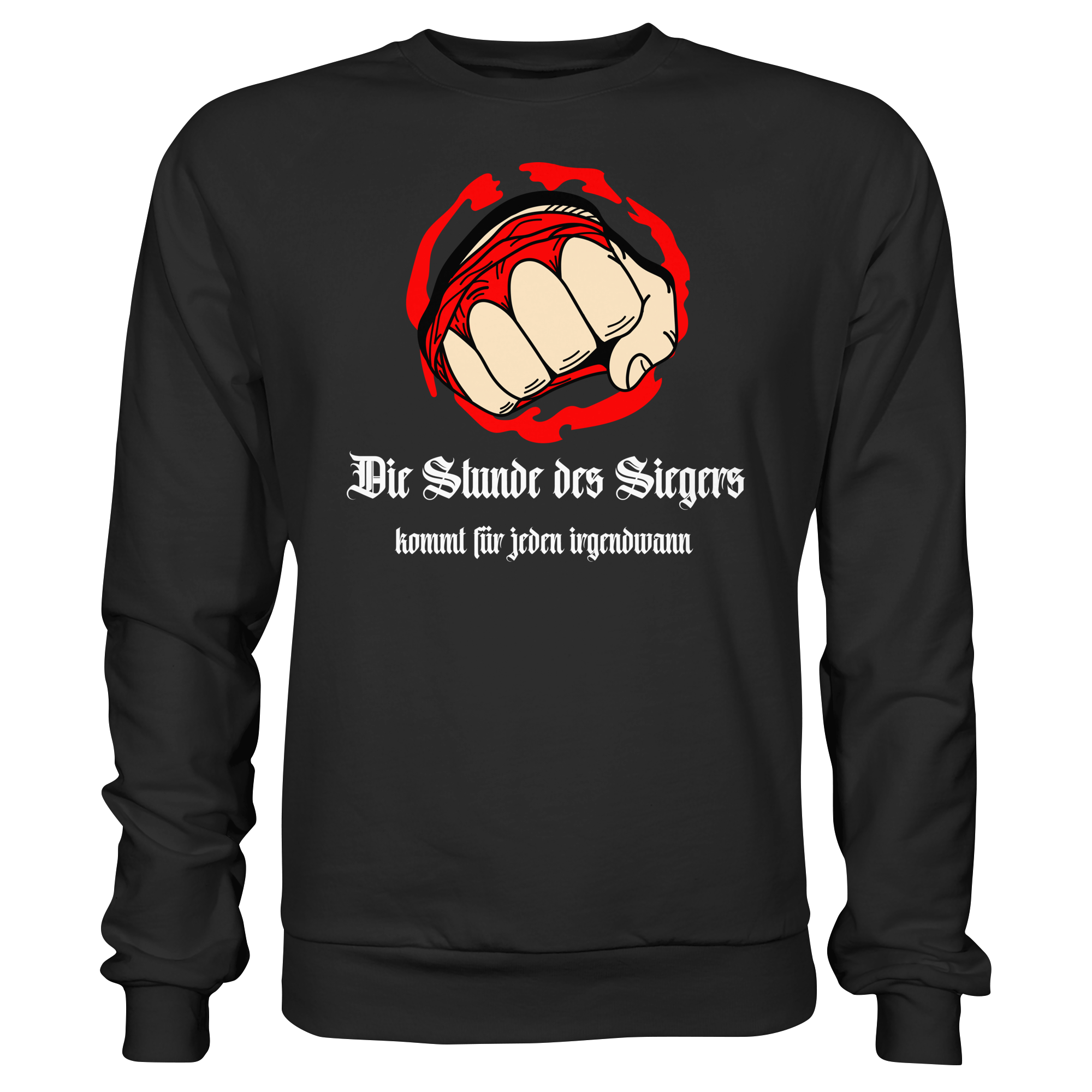 La hora del ganador - Puño - Sudadera | Böhse Tío Artes Marciales Gimnasio - Imagen 6 de 6