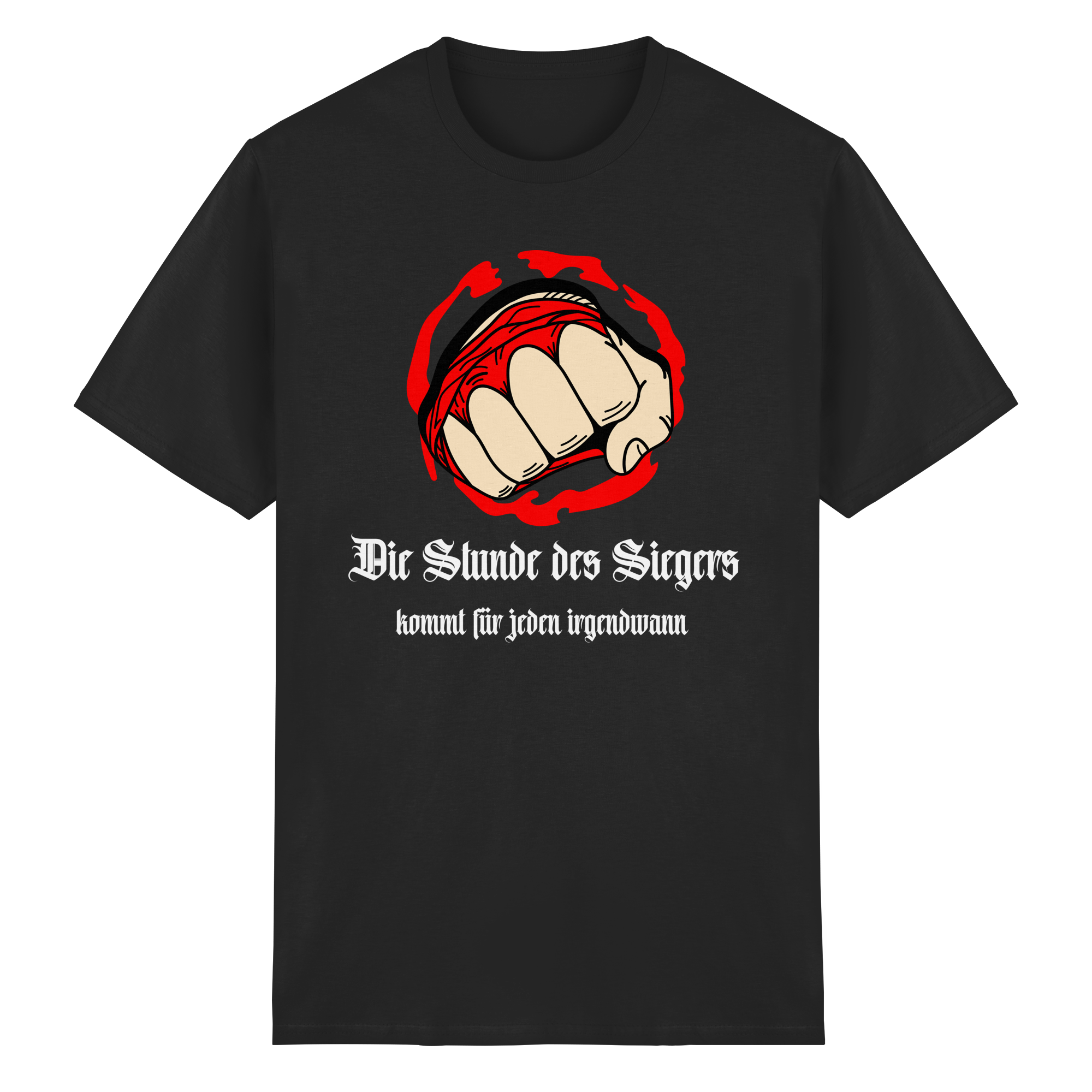 Camiseta La Hora del Ganador - Puño | Böhse Tío Artes Marciales Gimnasio Fitness - Imagen 2 de 3