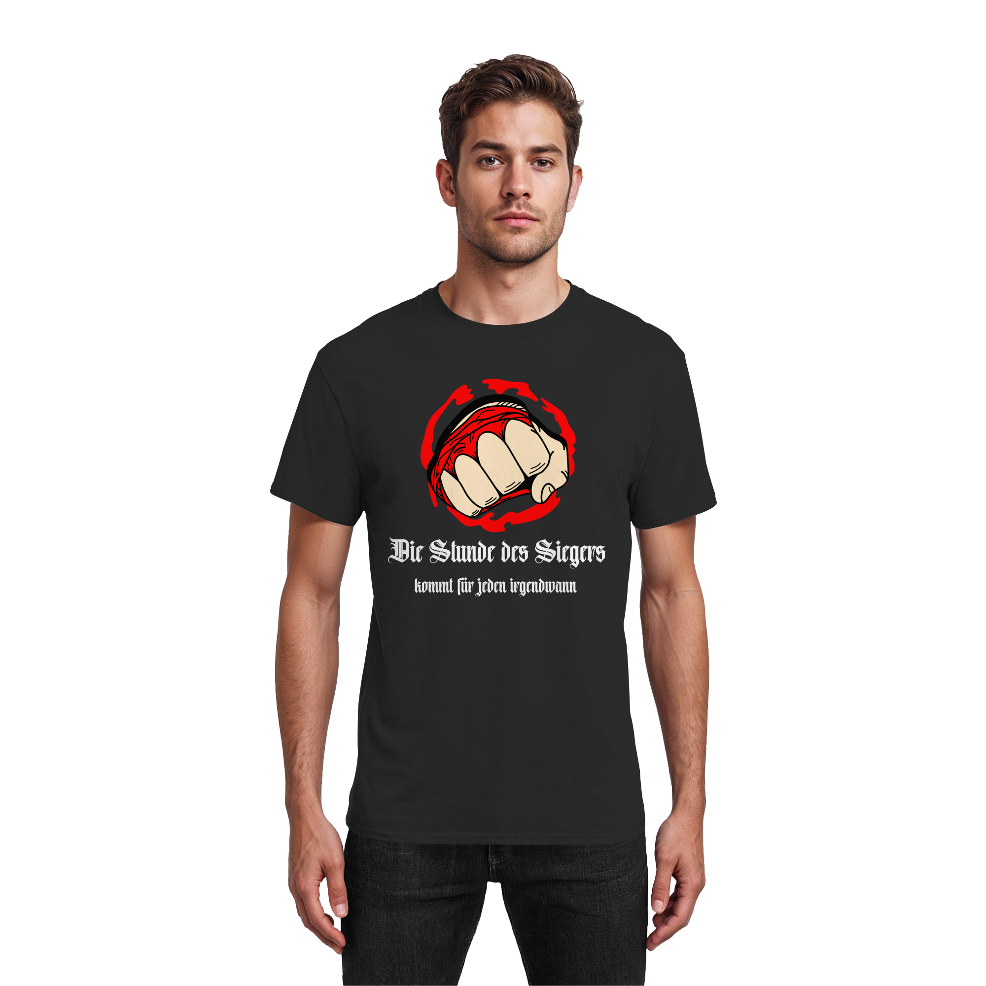 Camiseta La Hora del Ganador - Puño | Böhse Tío Artes Marciales Gimnasio Fitness - Imagen 3 de 3