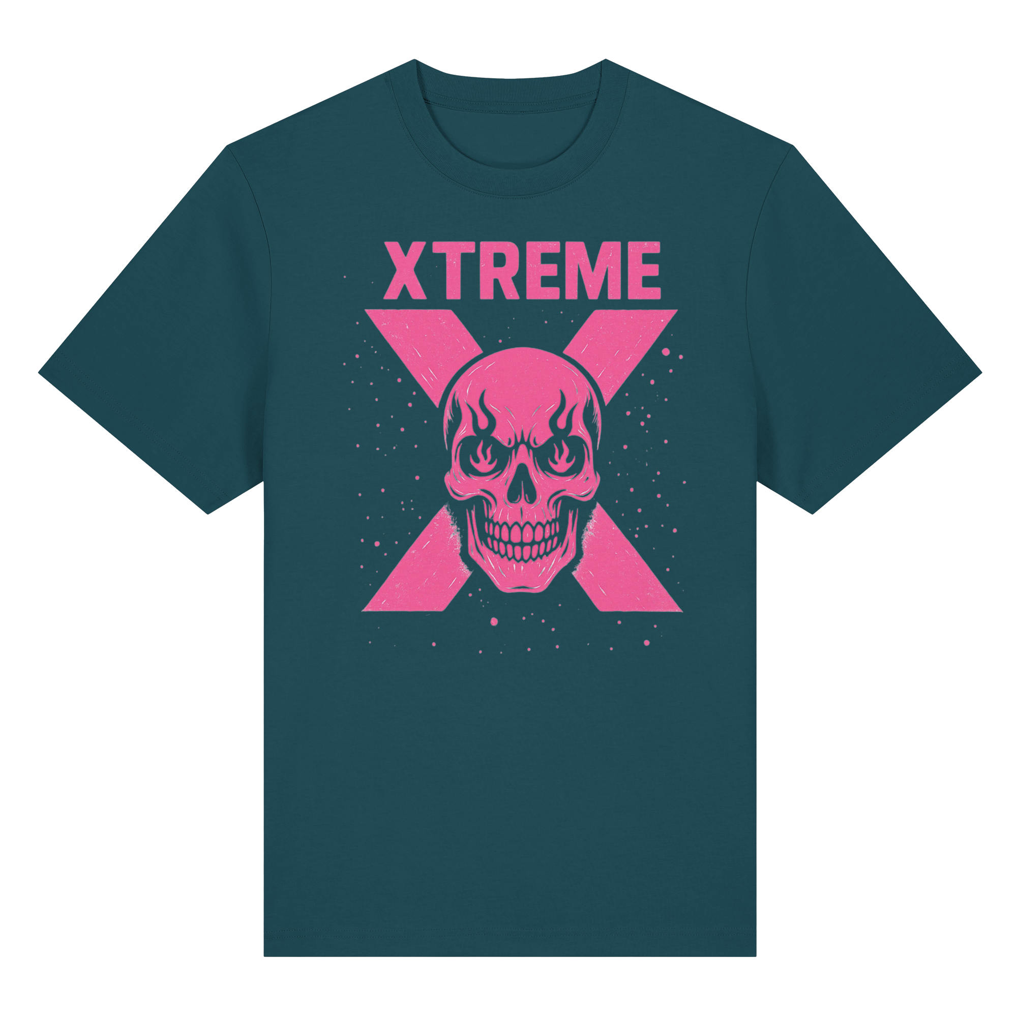 Totenkopf T-Shirt Unisex – XTREME PINK LADY – Stargazer – S