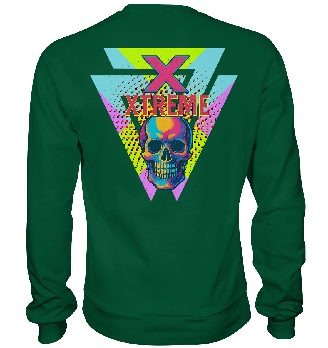 Sweatshirt Unisex – XTREME 2 – Flaschengrün – XS