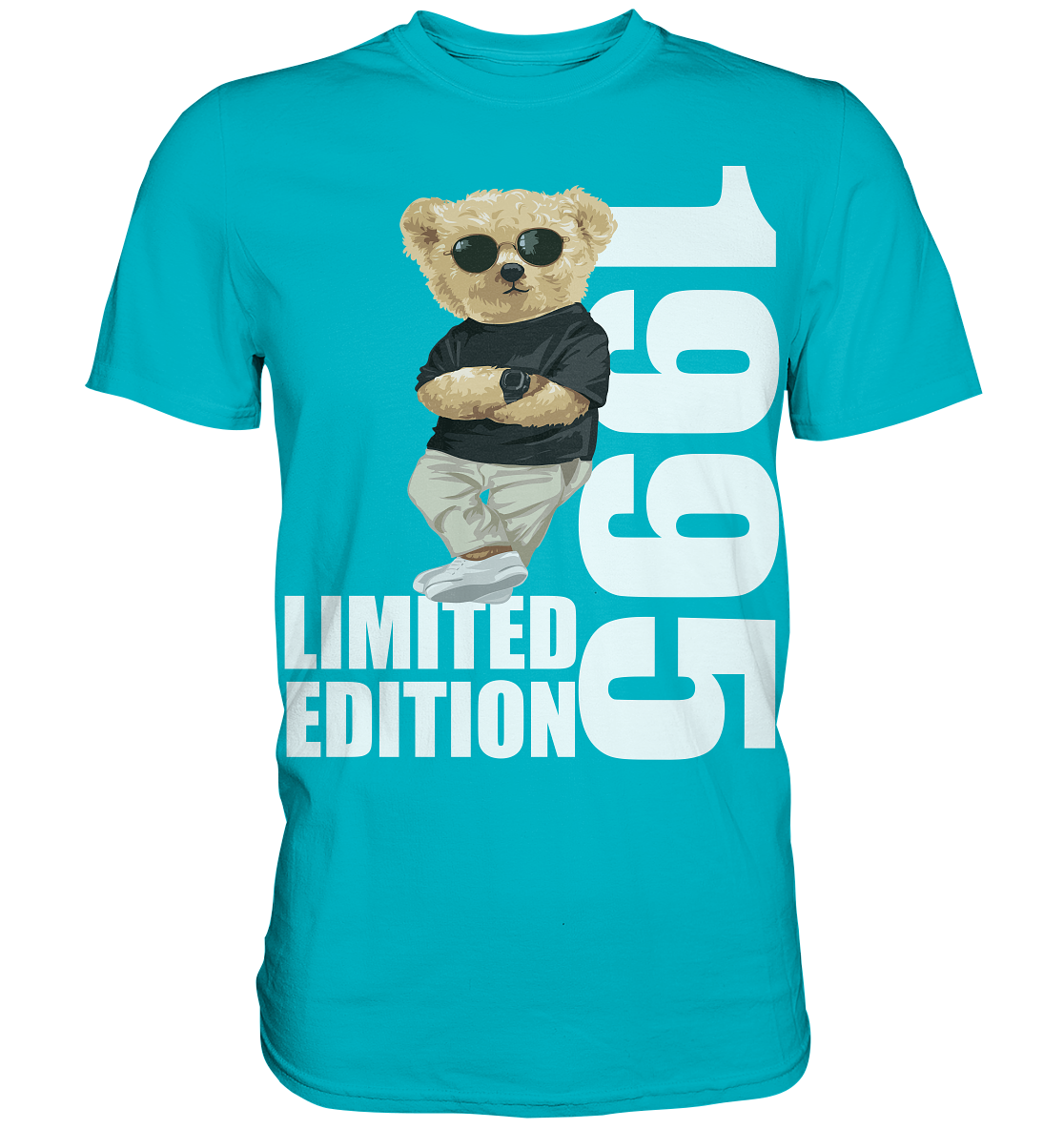 Limited Edition 1995 Bär Bären Geburtstag 1995 - Premium Shirt - Bild 14 von 14