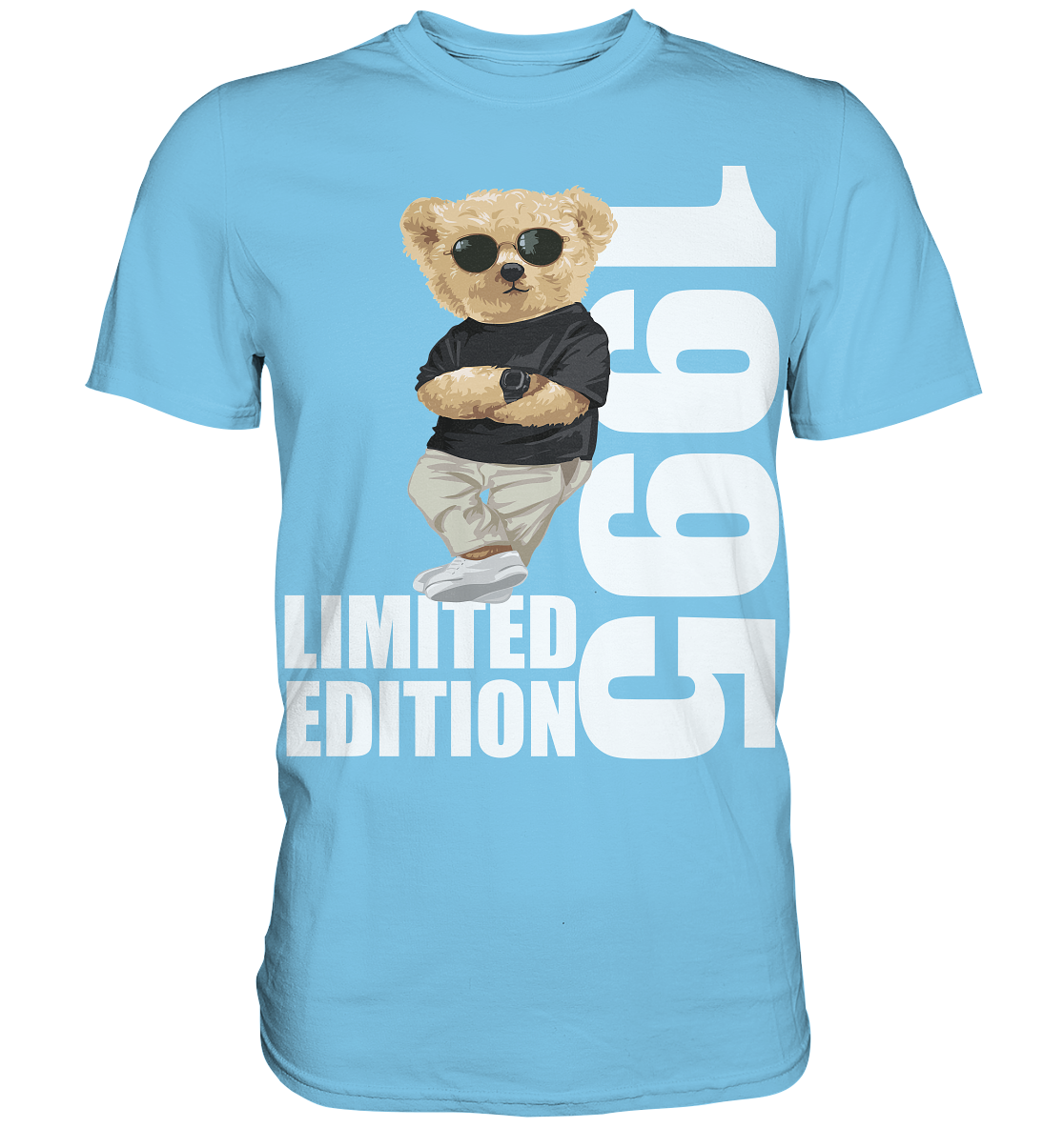 Limited Edition 1995 Bär Bären Geburtstag 1995 - Premium Shirt - Bild 10 von 14