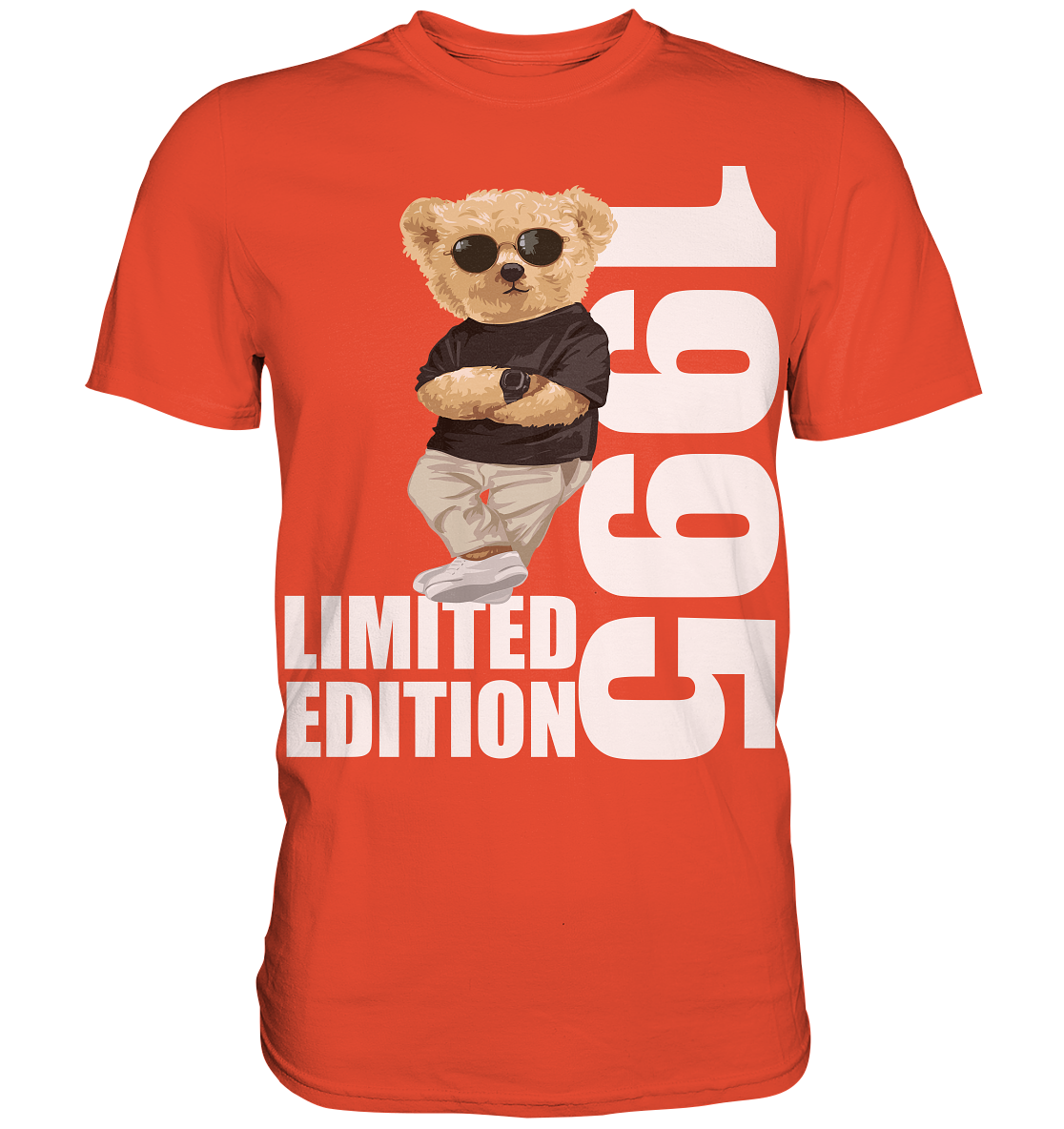 Limited Edition 1995 Bär Bären Geburtstag 1995 - Premium Shirt - Bild 13 von 14