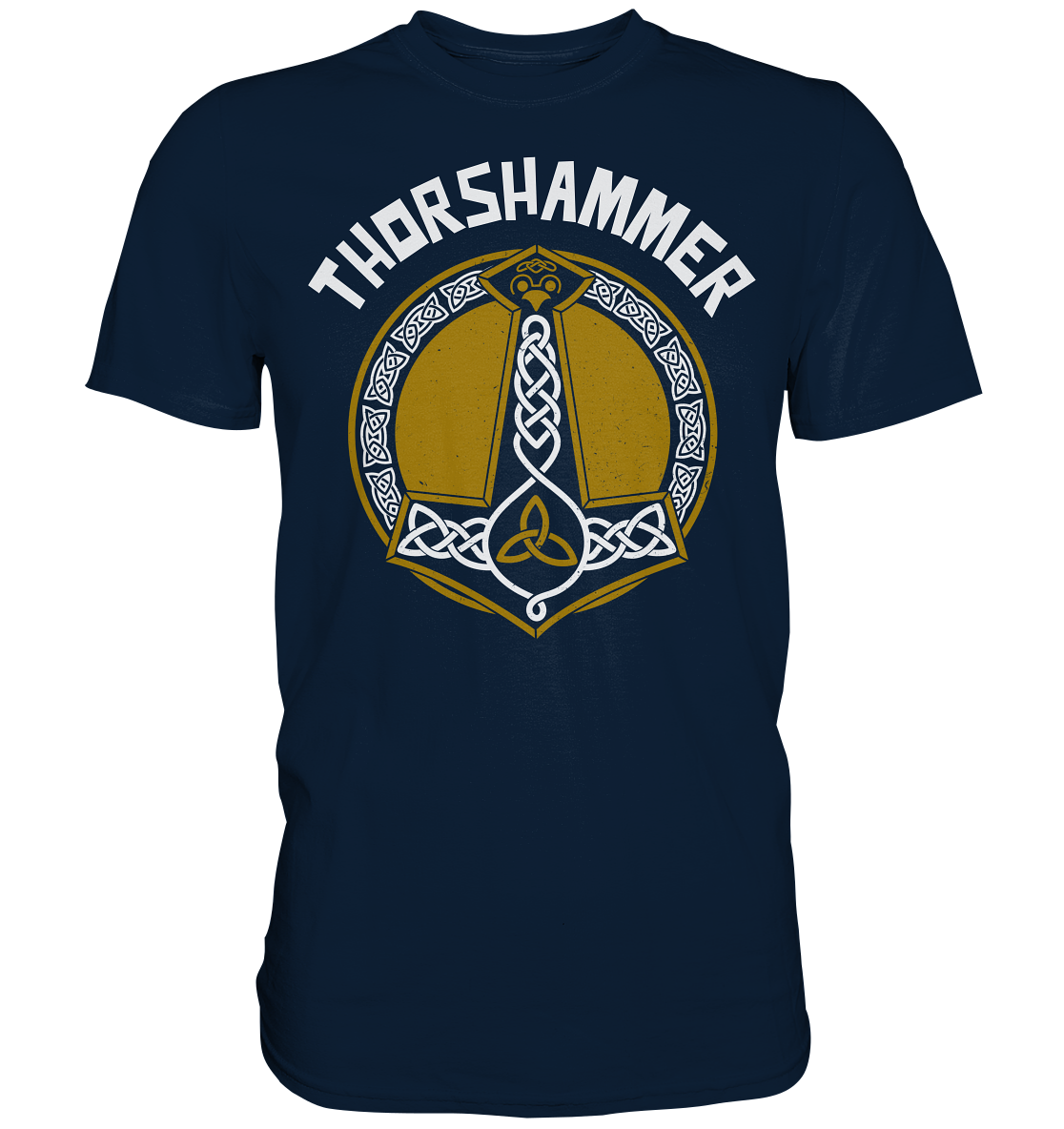 Premium Shirt Thorshammer Thor Germanien Germanen Götter Odin Wotan Geschenk - Picture 7 of 8