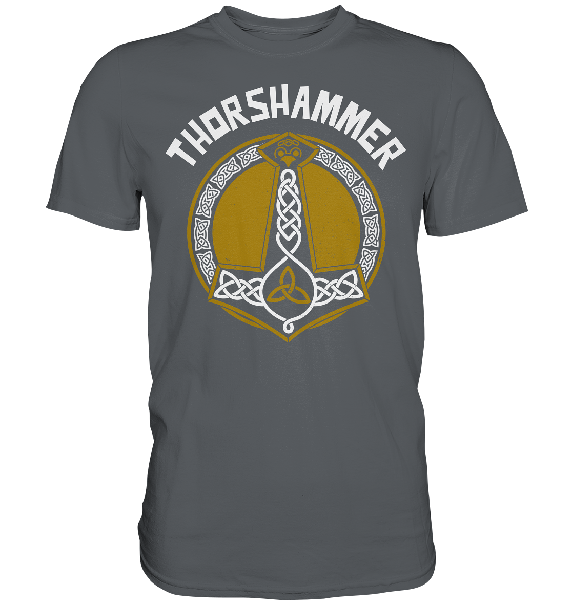 Premium Shirt Thorshammer Thor Germanien Germanen Götter Odin Wotan Geschenk - Picture 6 of 8