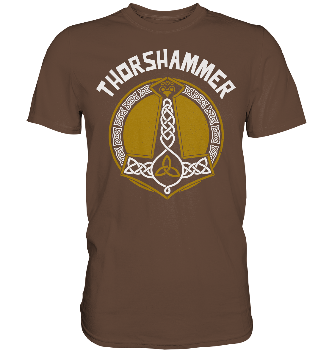 Premium Shirt Thorshammer Thor Germanien Germanen Götter Odin Wotan Geschenk - Picture 5 of 8