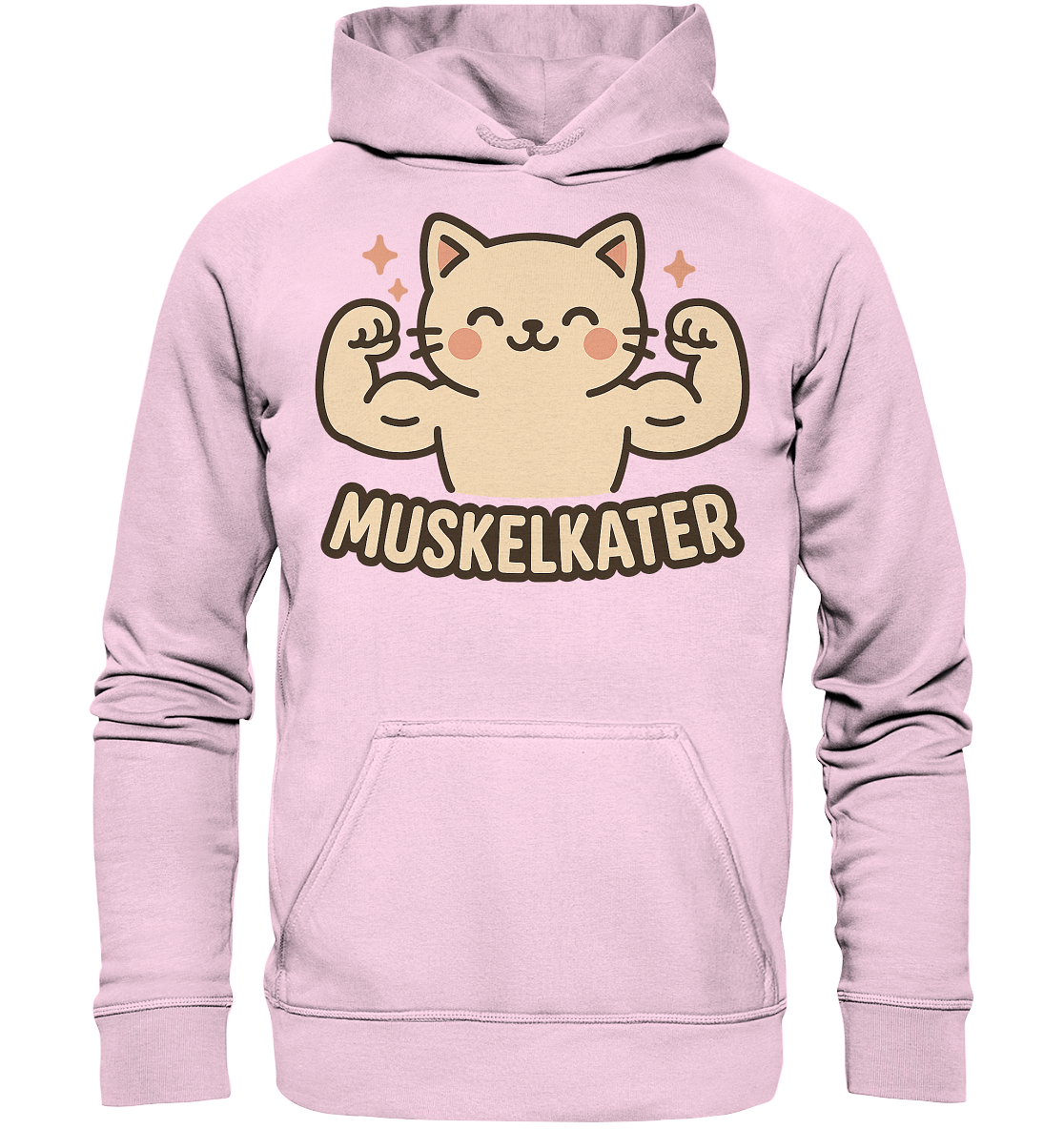 Muskelkater - Hoodie / Kapuzenpullover | Fitness Katze Gym Anime - Picture 7 of 25
