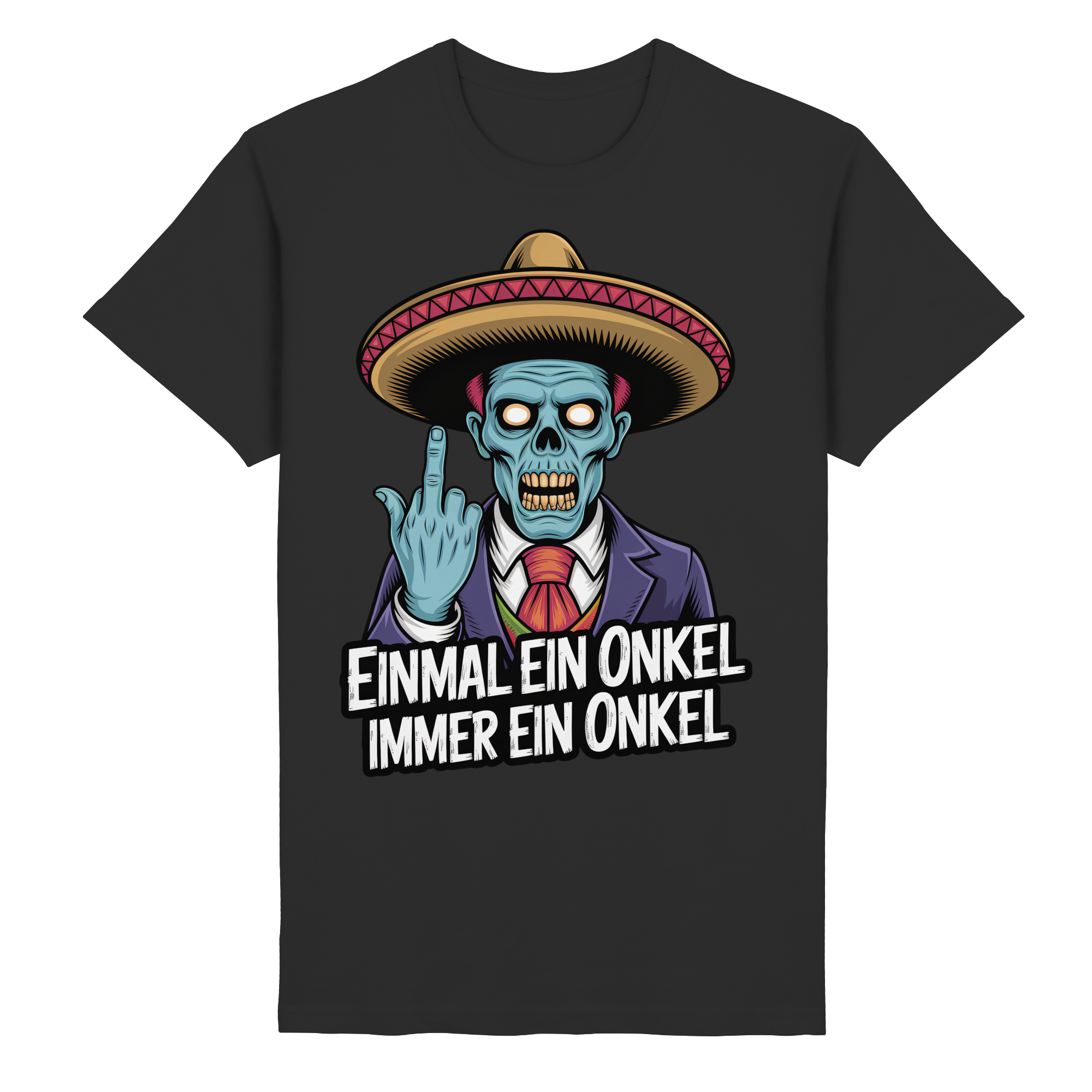 Once An Uncle Always An Uncle - T-Shirt, Fits Böhse Onkelz Fans - Picture 2 of 25