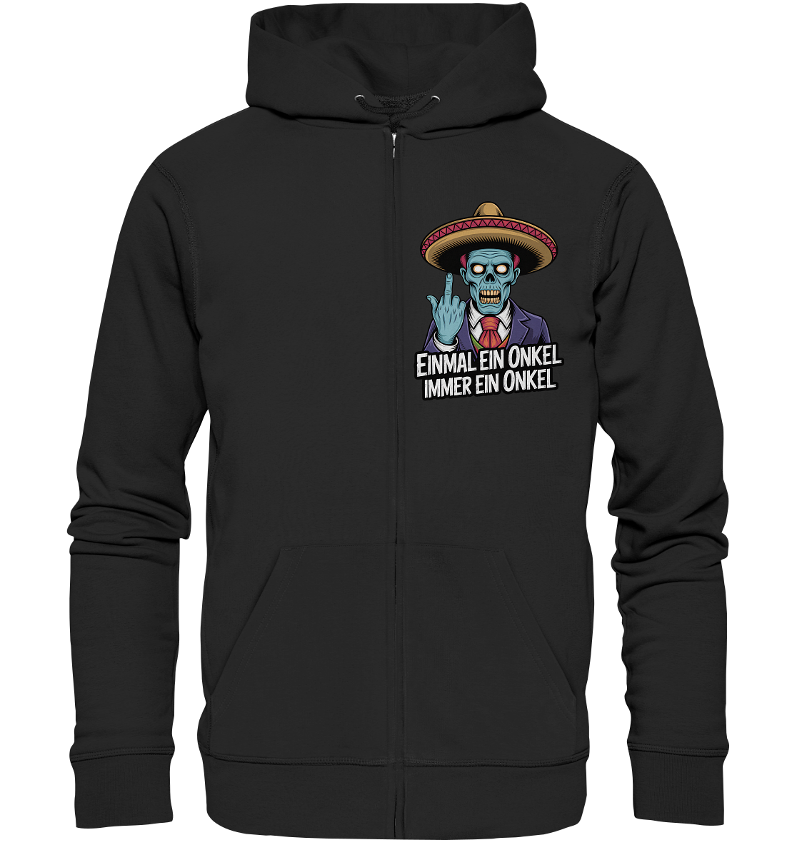 Einmal ein Onkel immer ein Onkel - Hooded Zipper Jacke, Böhse Onkelz - Picture 2 of 3