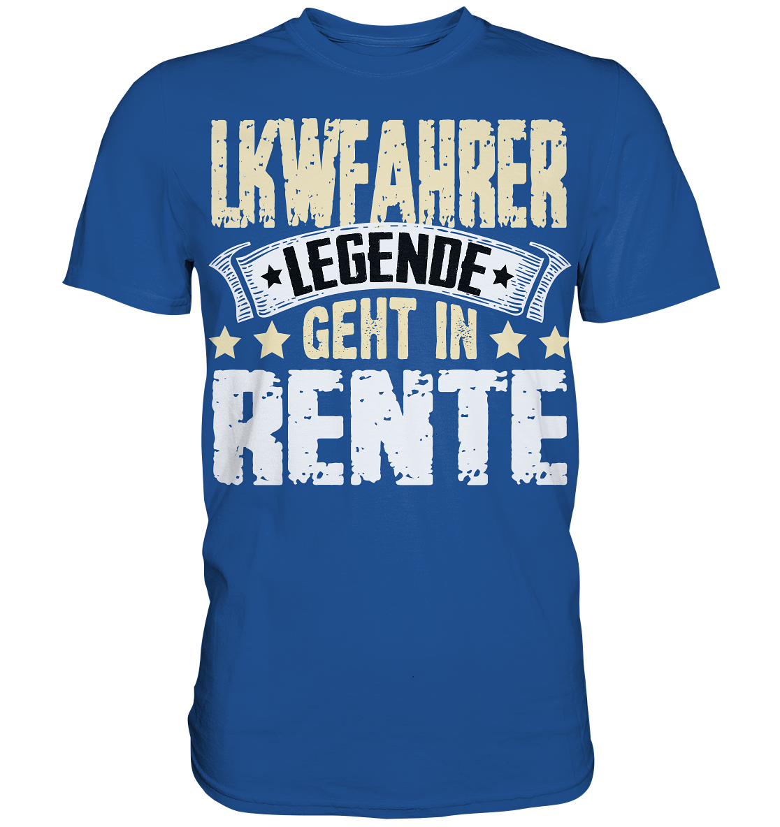 Lkwfahrer Legende Rente Shirt – Lustiges Abschiedsgeschenk Ruhestand - Premium - Bild 6 von 10