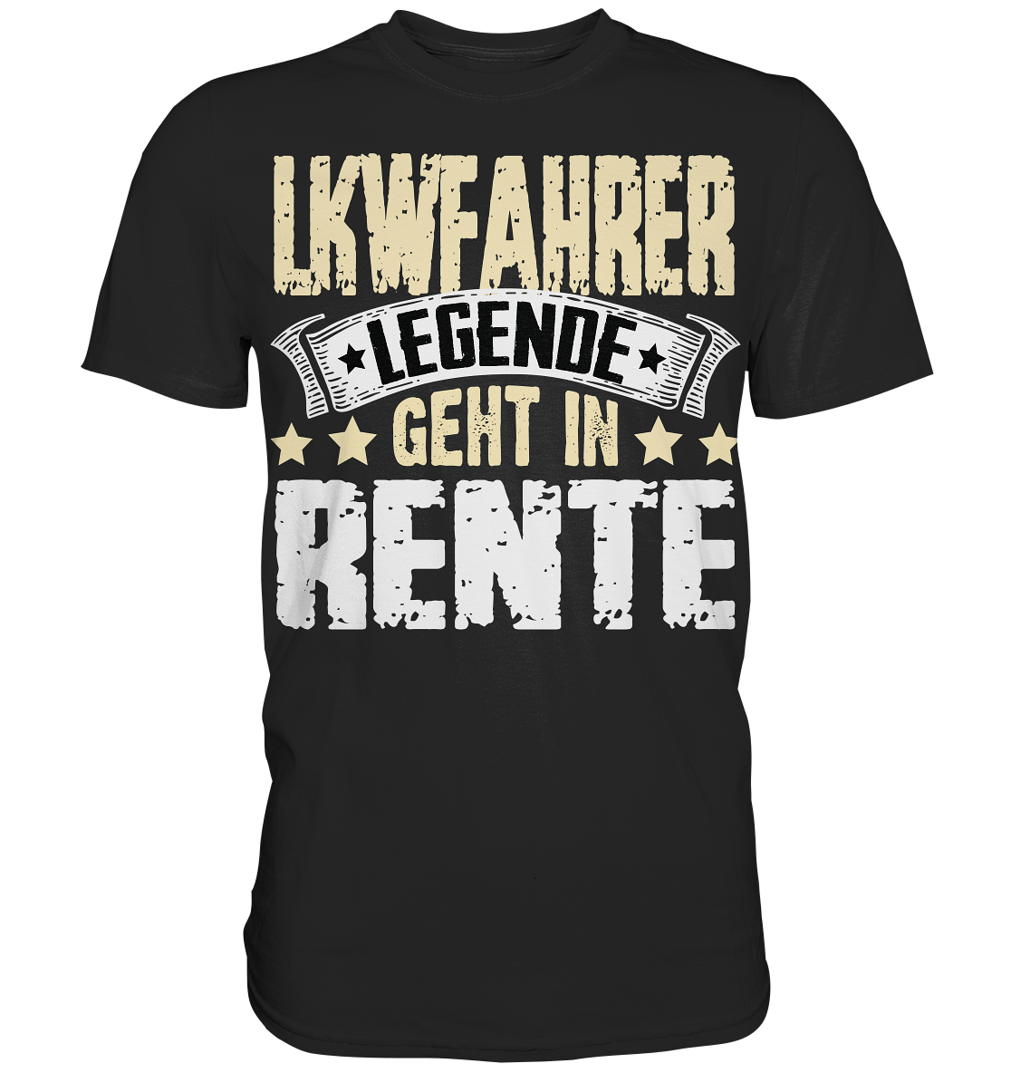 Lkwfahrer Legende Rente Shirt – Lustiges Abschiedsgeschenk Ruhestand - Premium - Bild 2 von 10