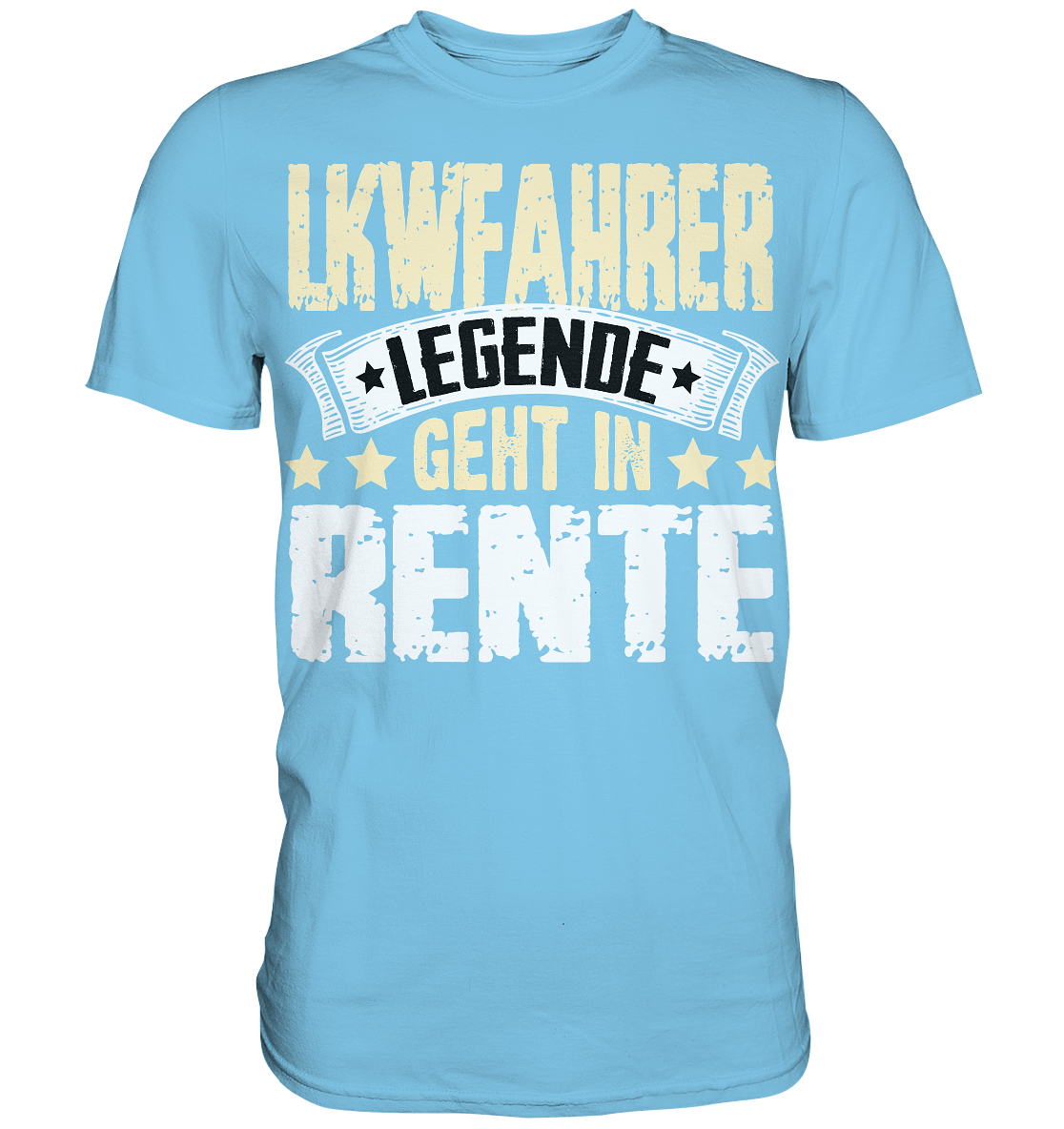 Lkwfahrer Legende Rente Shirt – Lustiges Abschiedsgeschenk Ruhestand - Premium - Bild 8 von 10
