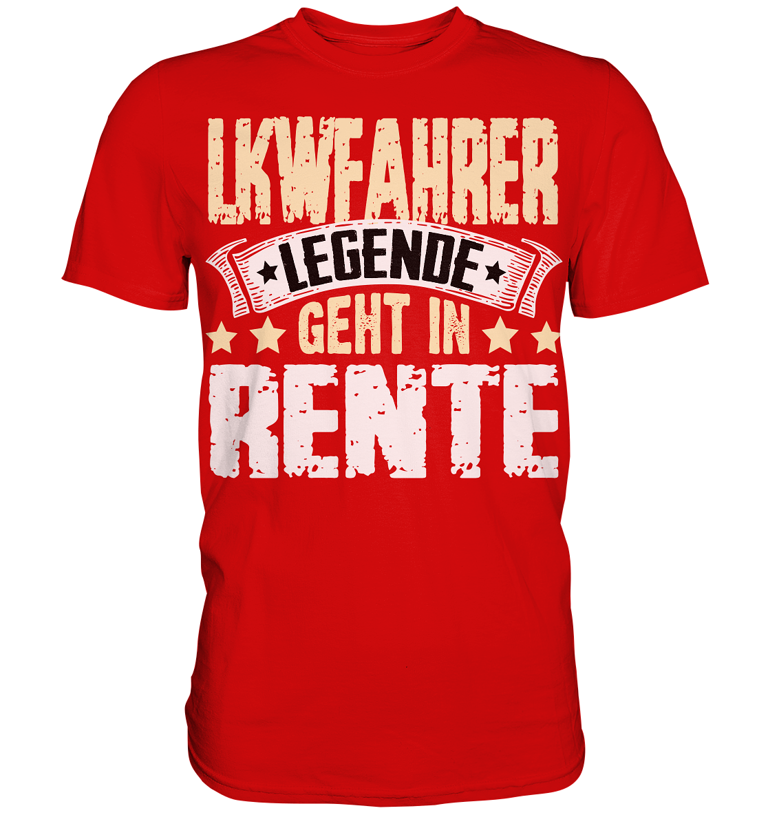 Lkwfahrer Legende Rente Shirt – Lustiges Abschiedsgeschenk Ruhestand - Premium - Bild 5 von 10