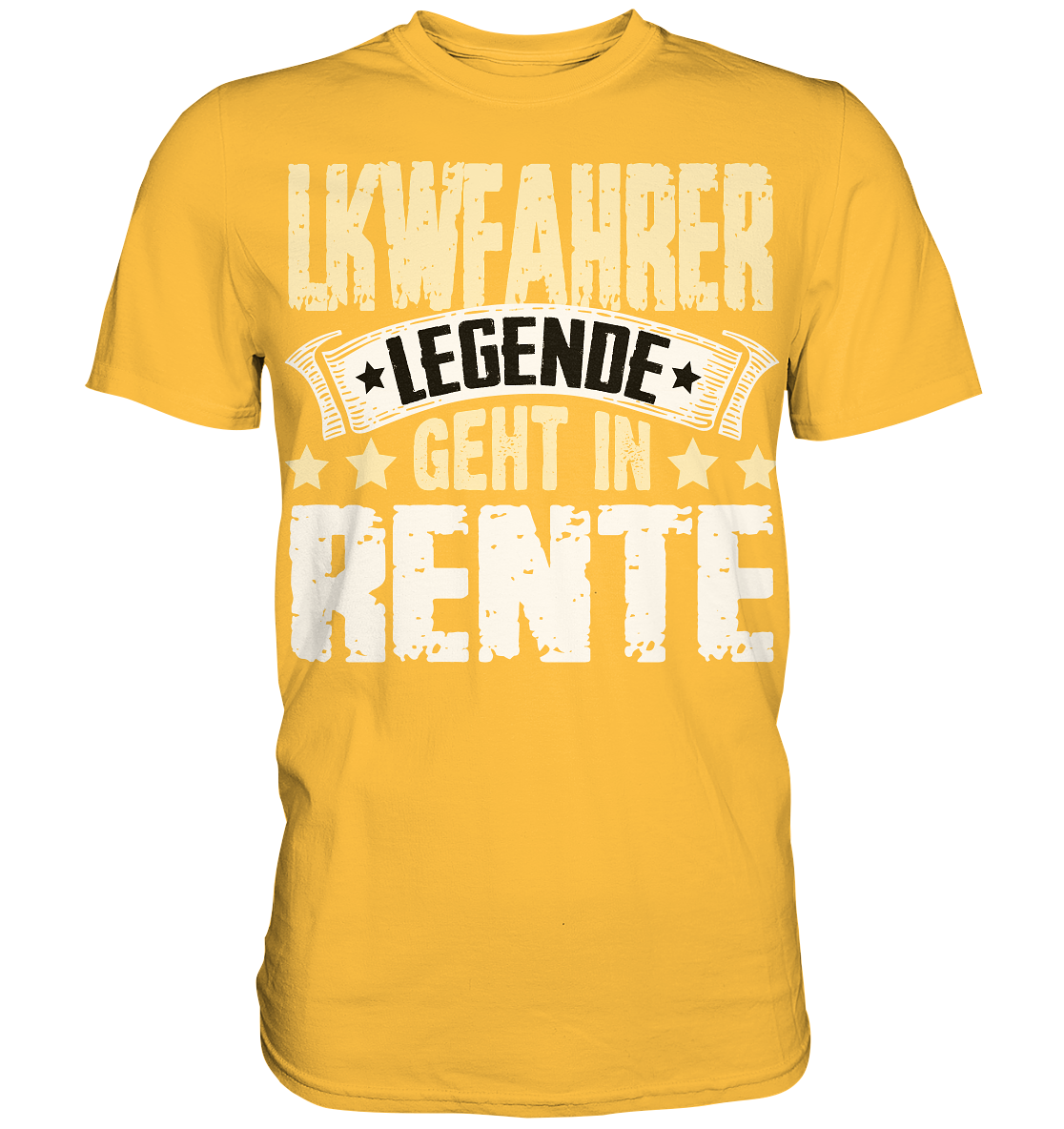 Lkwfahrer Legende Rente Shirt – Lustiges Abschiedsgeschenk Ruhestand - Premium - Bild 3 von 10