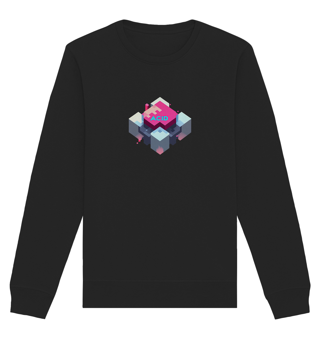 ACID CUBE - Organic Basic Unisex Sweatshirt