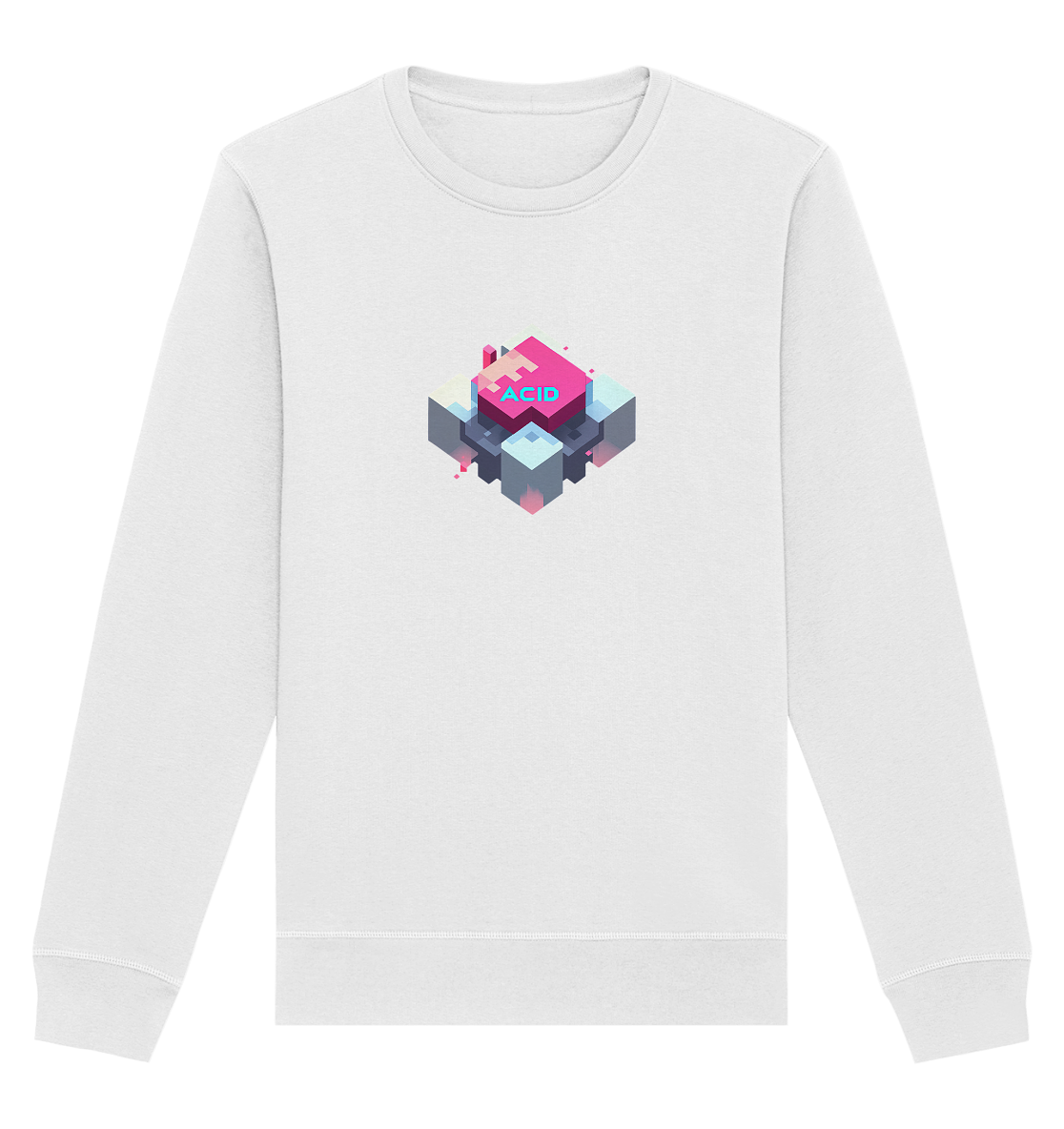 ACID CUBE - Organic Basic Unisex Sweatshirt