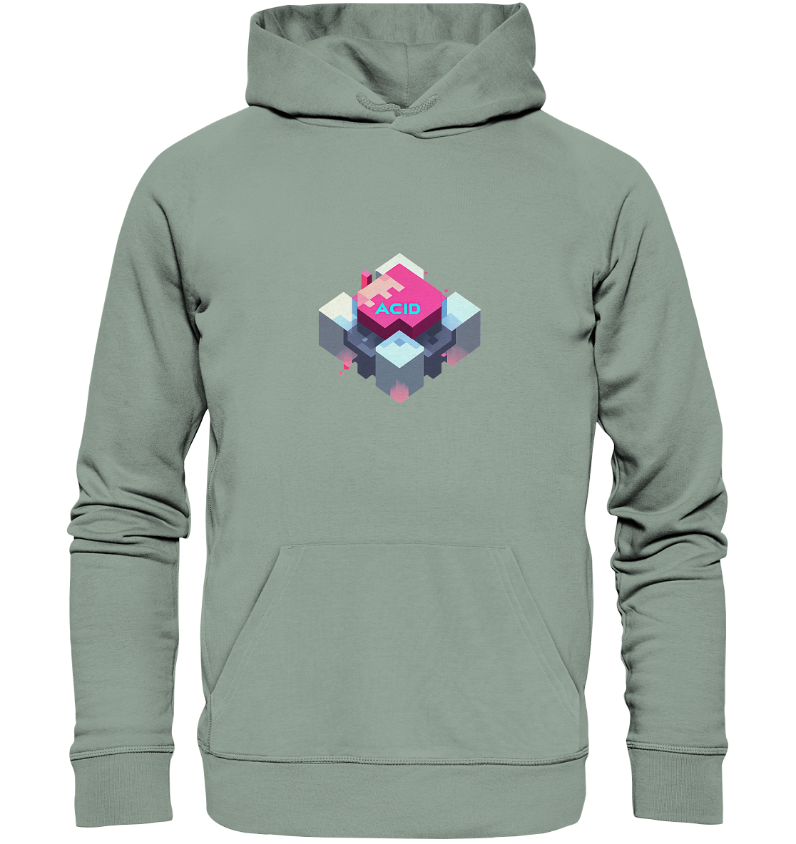 ACID CUBE - Organic Hoodie