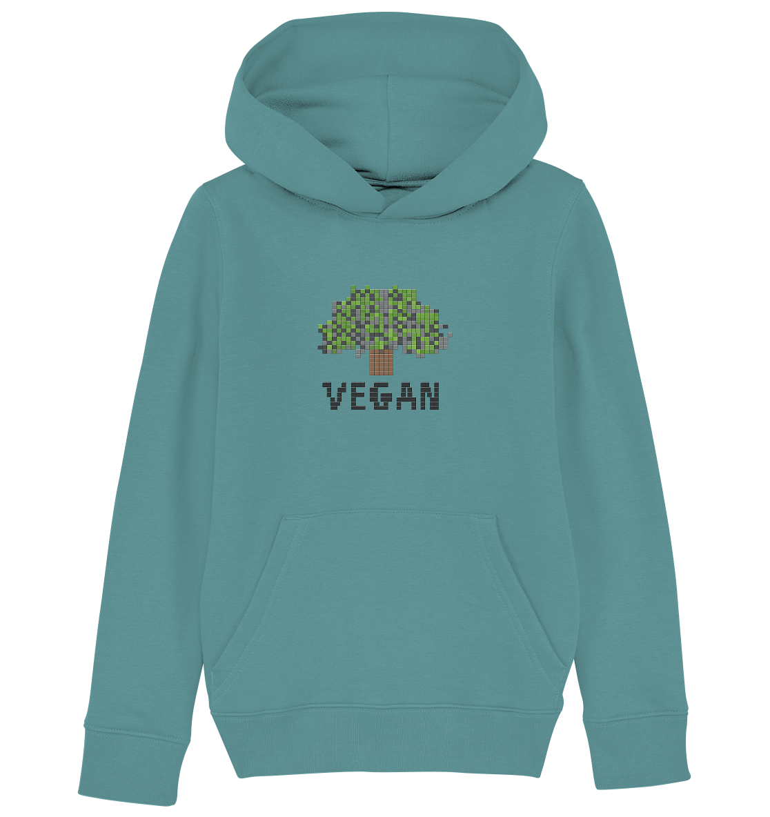 EIGHT BIT VEGAN  - Kids Organic Hoodie