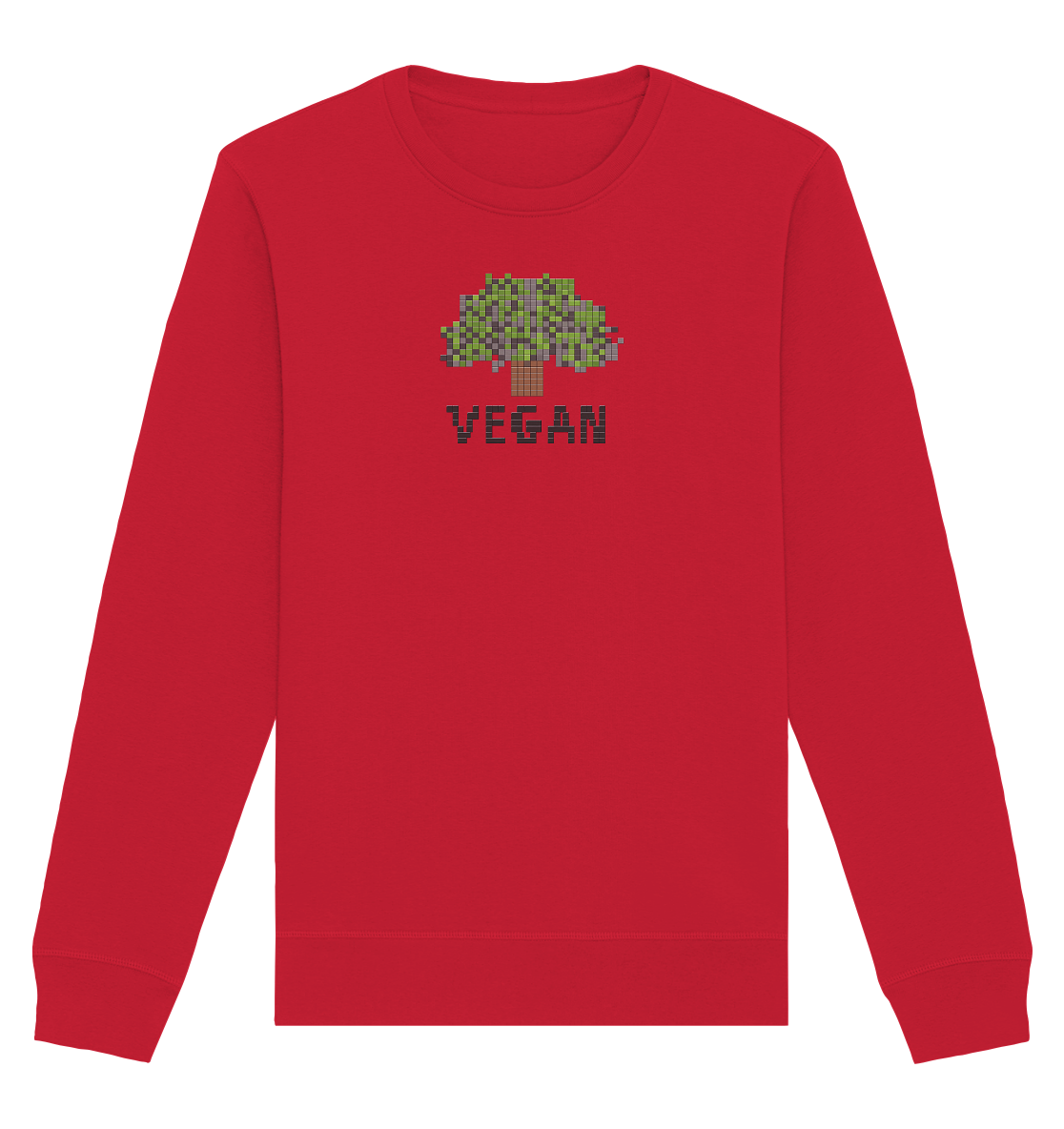 EIGHT BIT VEGAN  - Organic Basic Unisex Sweatshirt