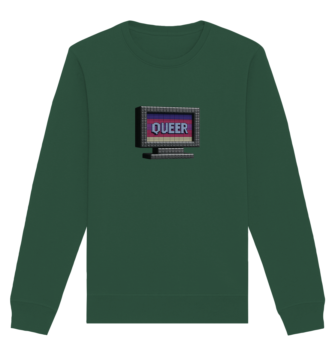 QUEER COMPUTER - Organic Basic Unisex Sweatshirt