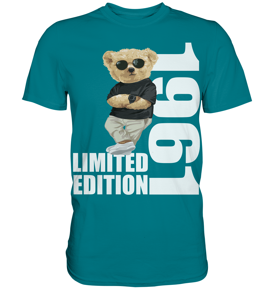 Limited Edition 1961 Bär Bären Geburtstag 1961 - Premium Shirt - Bild 5 von 13