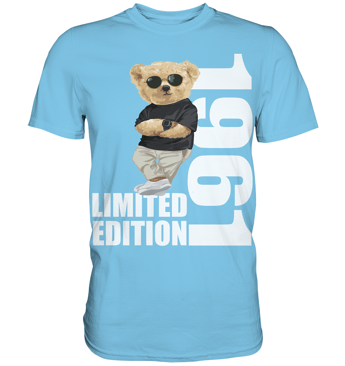 Limited Edition 1961 Bär Bären Geburtstag 1961 - Premium Shirt - Bild 12 von 13