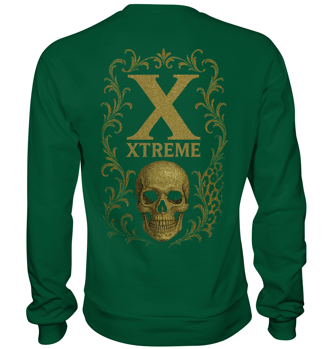 Sweatshirt Unisex – Xtreme – Flaschengrün – XS