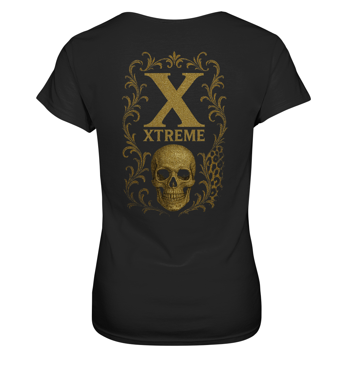 Damen T-Shirt – Xtreme – Schwarz – XS