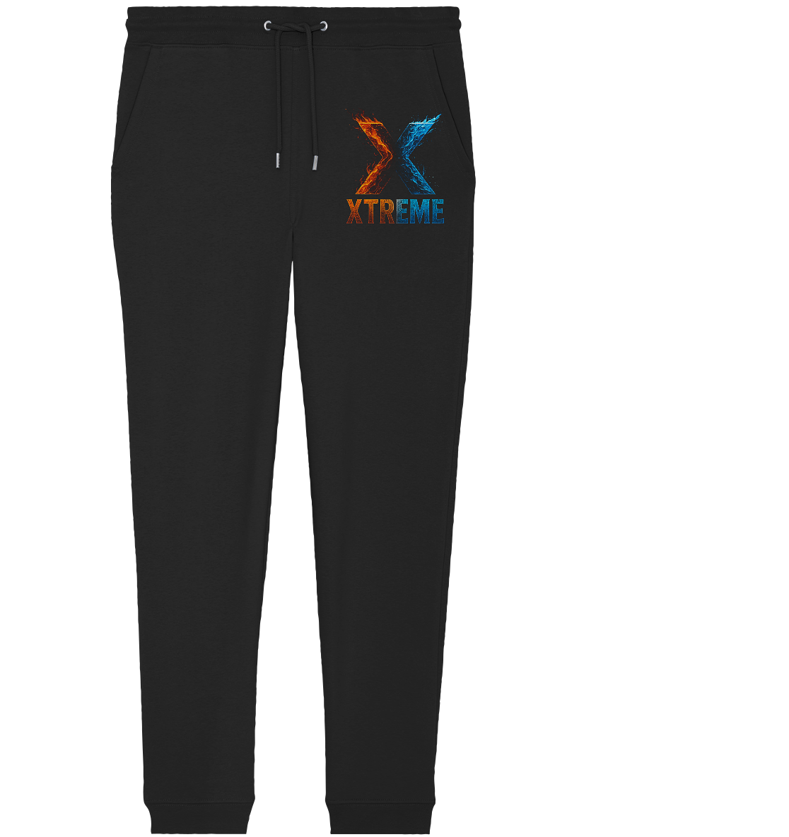 Feuer & Eis Jogginghose Unisex – Xtreme - Feuer & Eis Edition – Schwarz – XS