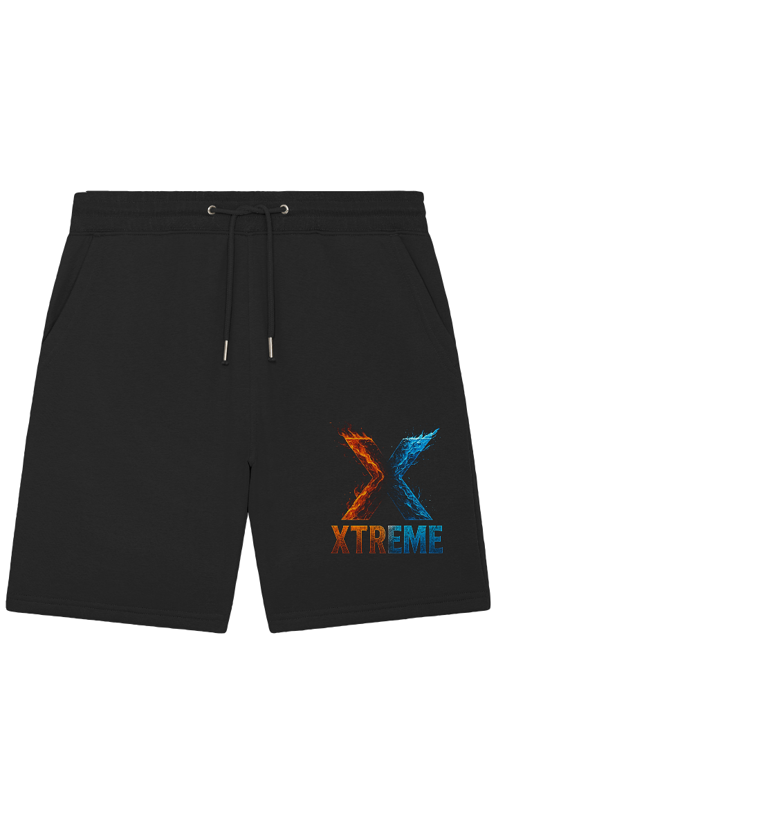 Feuer & Eis Shorts Unisex – Xtreme - Feuer & Eis Edition – Schwarz – XS
