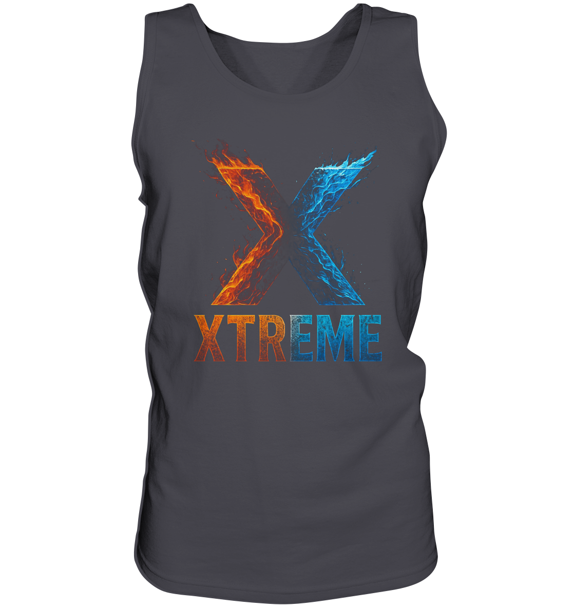 Feuer & Eis Tanktop Unisex – Xtreme - Feuer & Eis Edition – Anthrazit – S