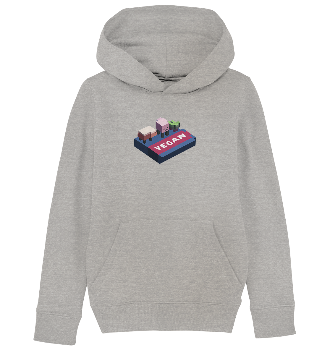 VEGAN BLOCK - Kids Organic Hoodie