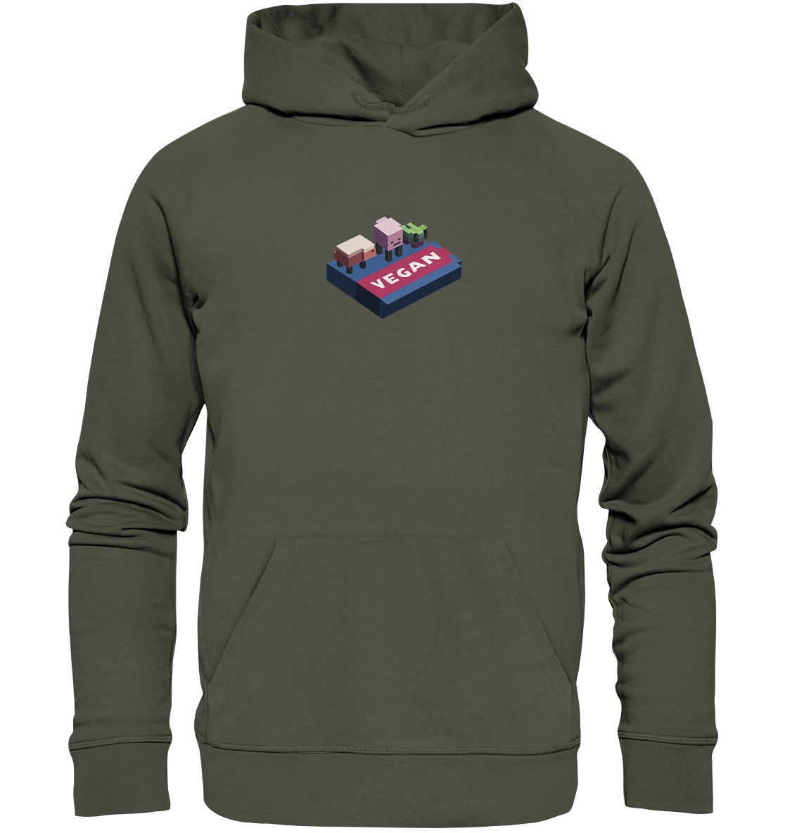 VEGAN BLOCK - Organic Hoodie
