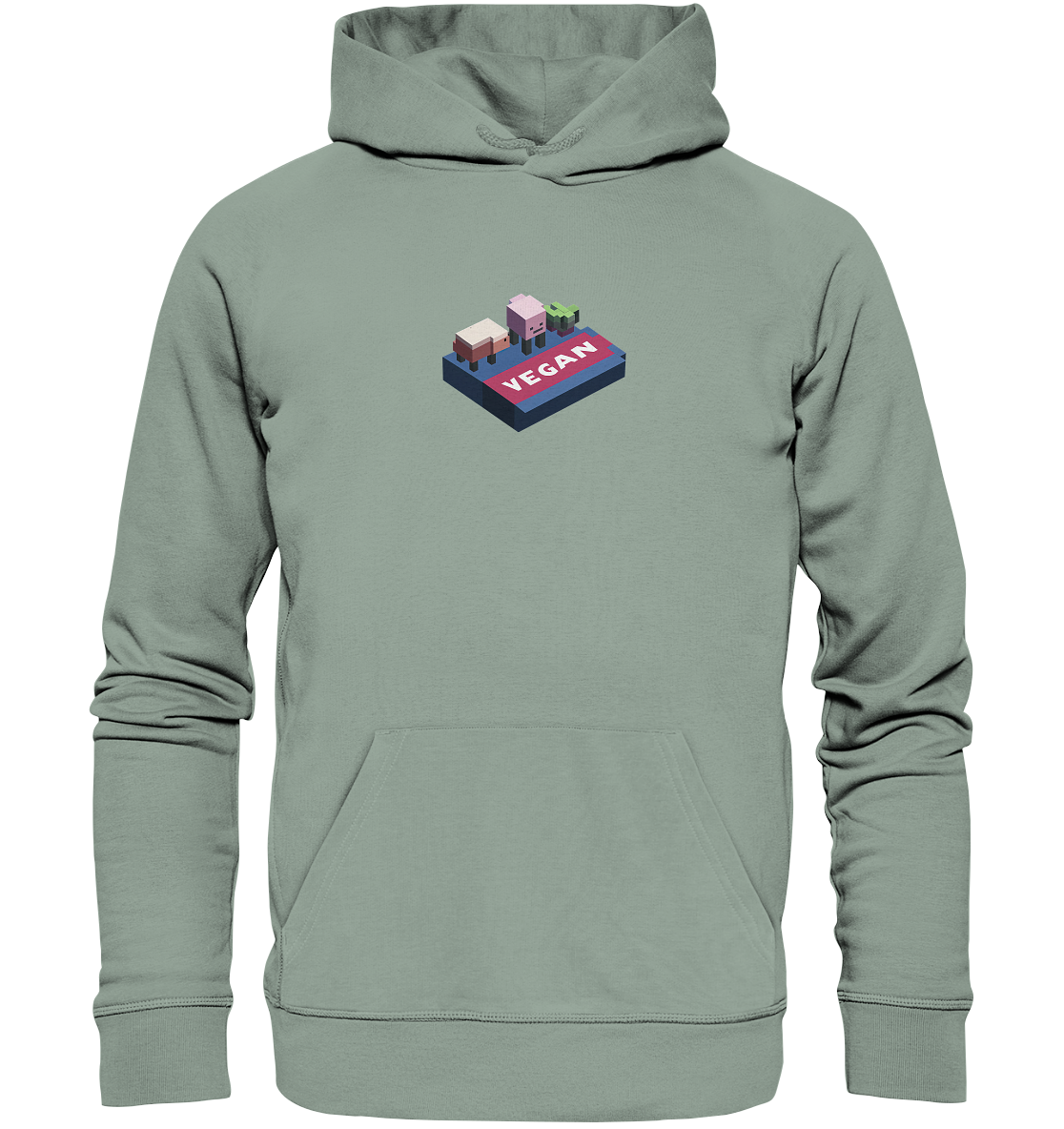 VEGAN BLOCK - Organic Hoodie
