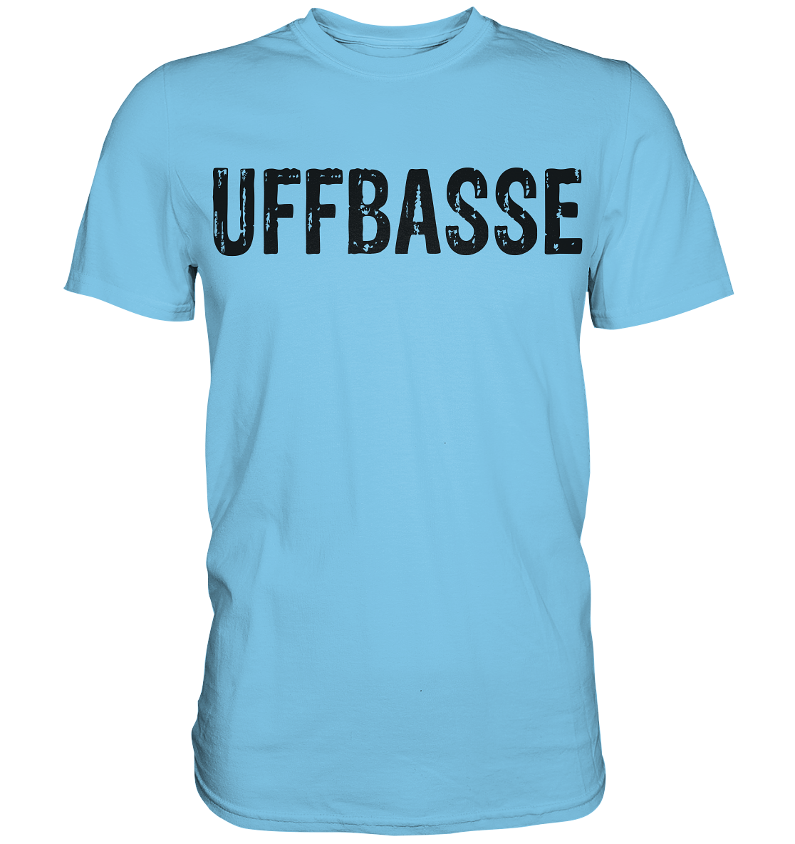 Uffbasse – Kultiges Dialekt-Motiv für Heimatliebe - Premium Shirt - Bild 8 von 11