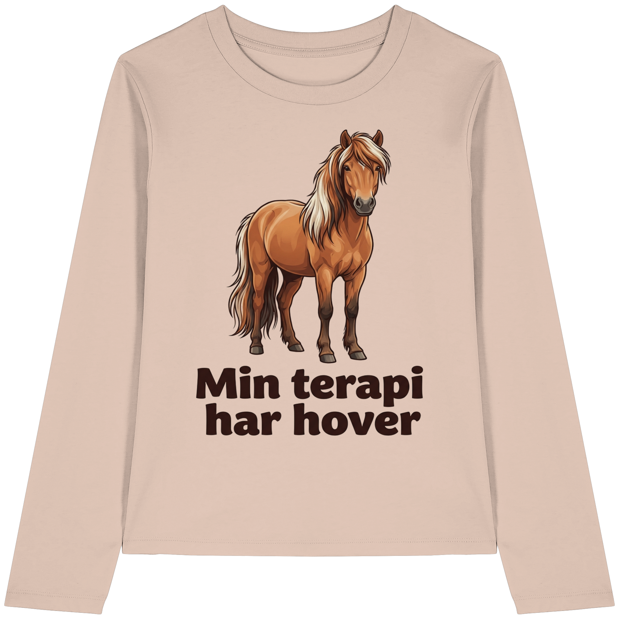 hoveterapi - Økologisk langermet T-skjorte for kvinner 3