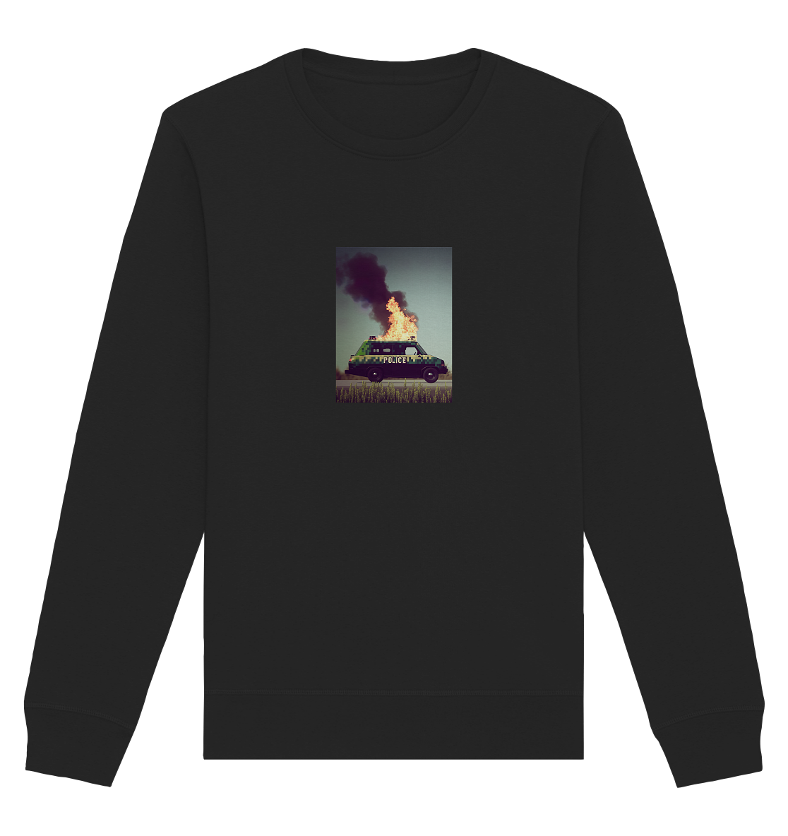 RIOT CAR  - Organic Basic Unisex Sweatshirt