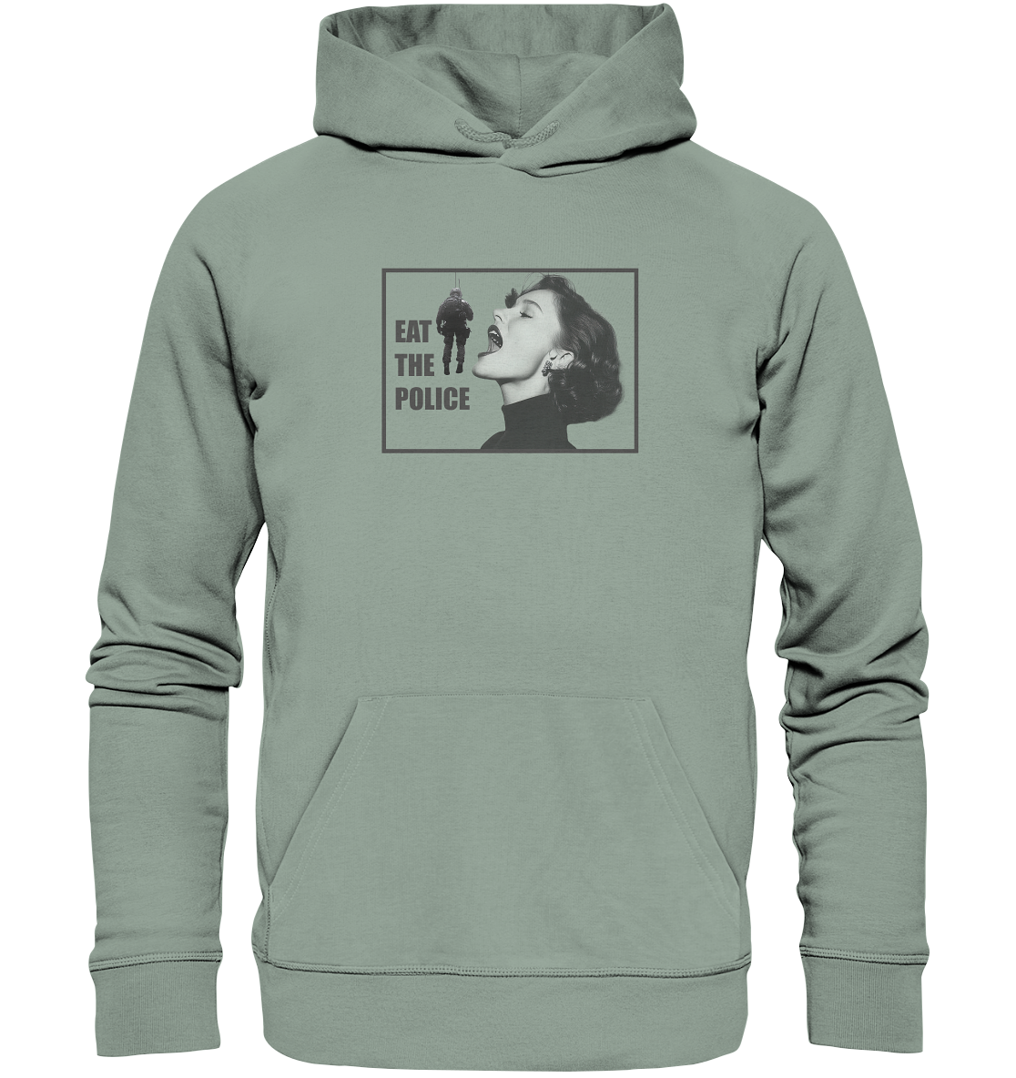 EAT THE POLICE  - Organic Hoodie