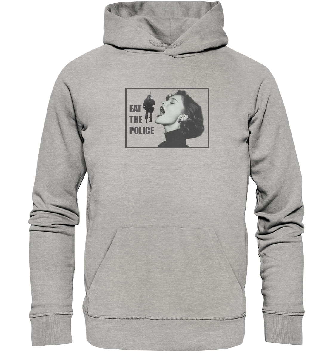 EAT THE POLICE  - Organic Hoodie
