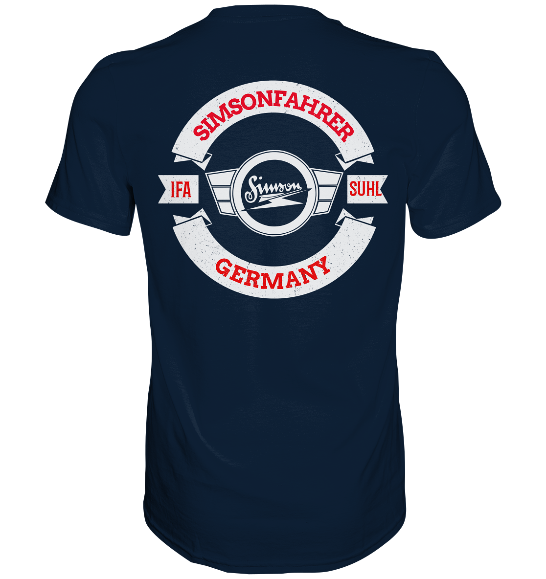 Premium Shirt Simson IFA Suhl VEB DDR Kult Rocker Geschenk Schwalbe SR1 2 S50 - Picture 15 of 23